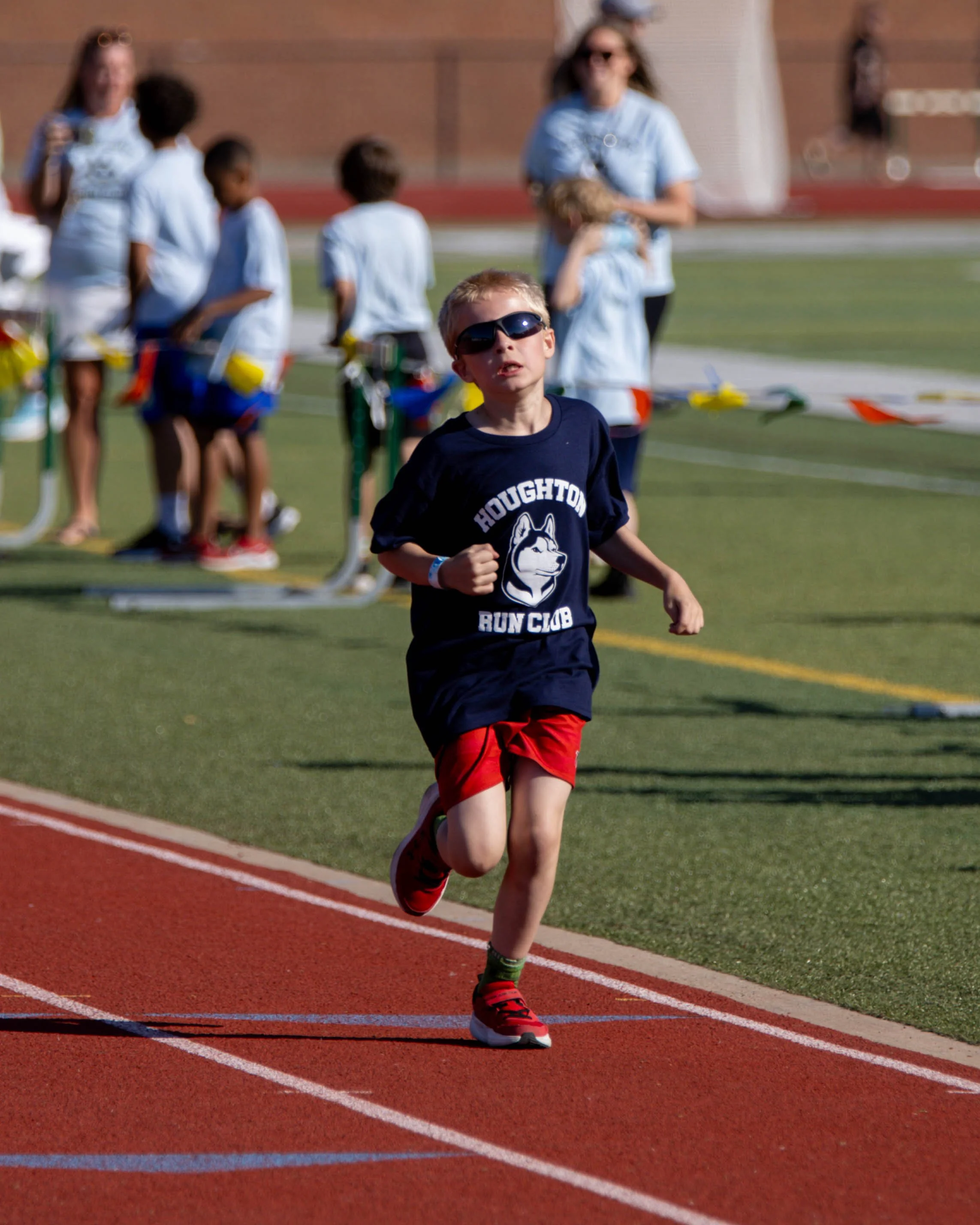 Riverside runner finishes race
