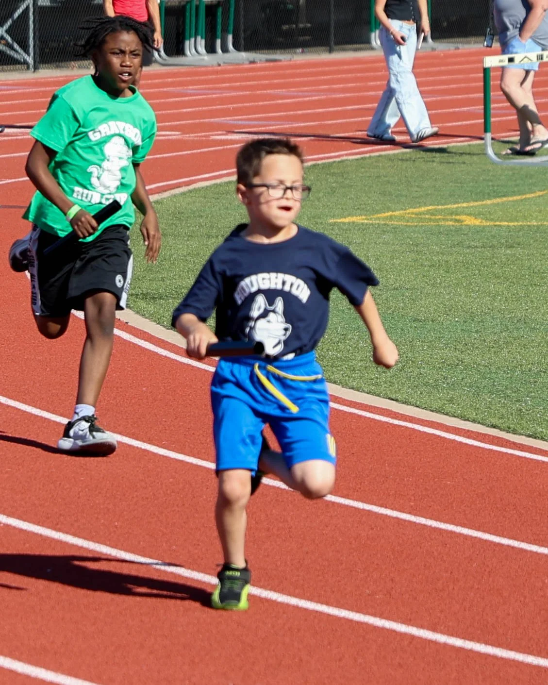 Houghton runner starts the race