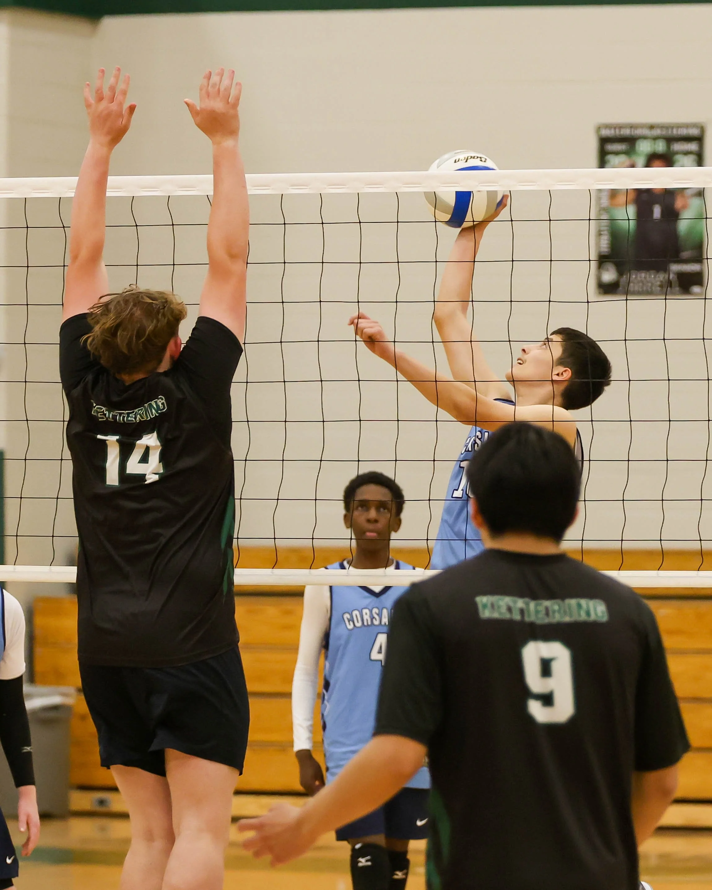 Mott #10 hits the ball