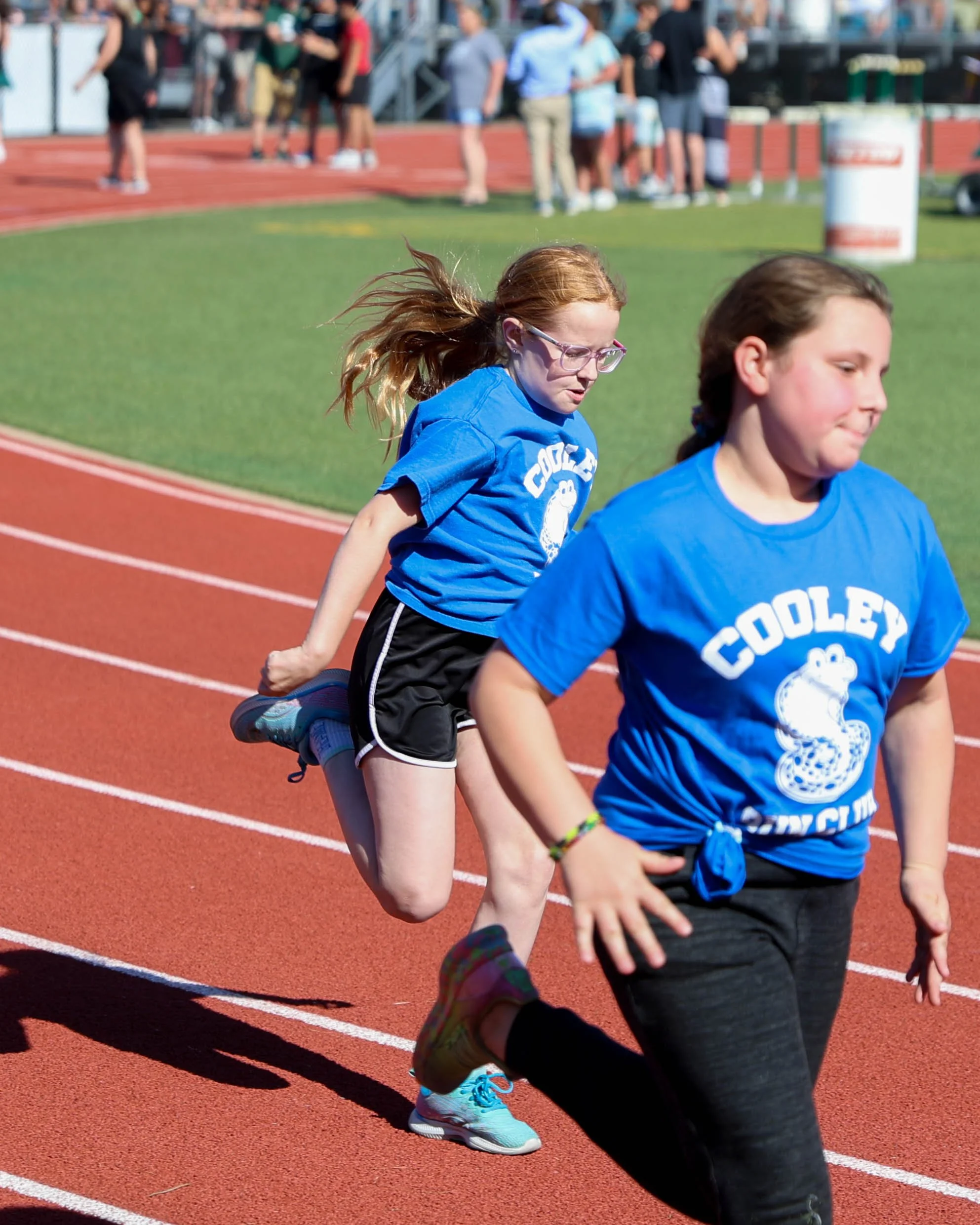 Cooley runner starts the race