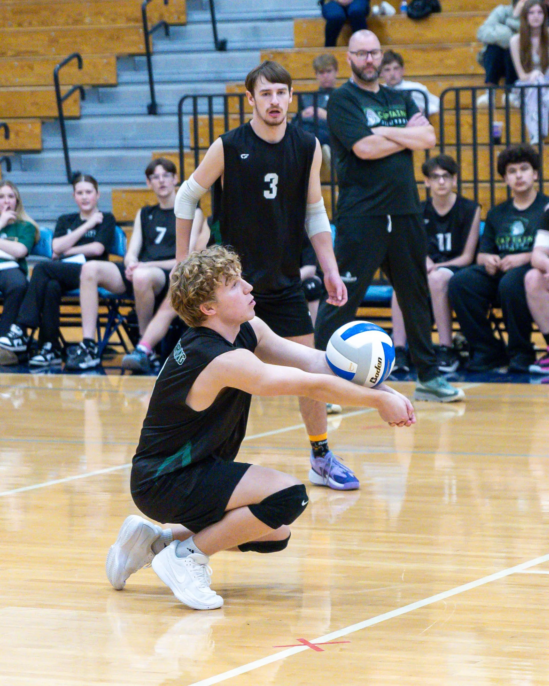 Kettering #5 hits the ball