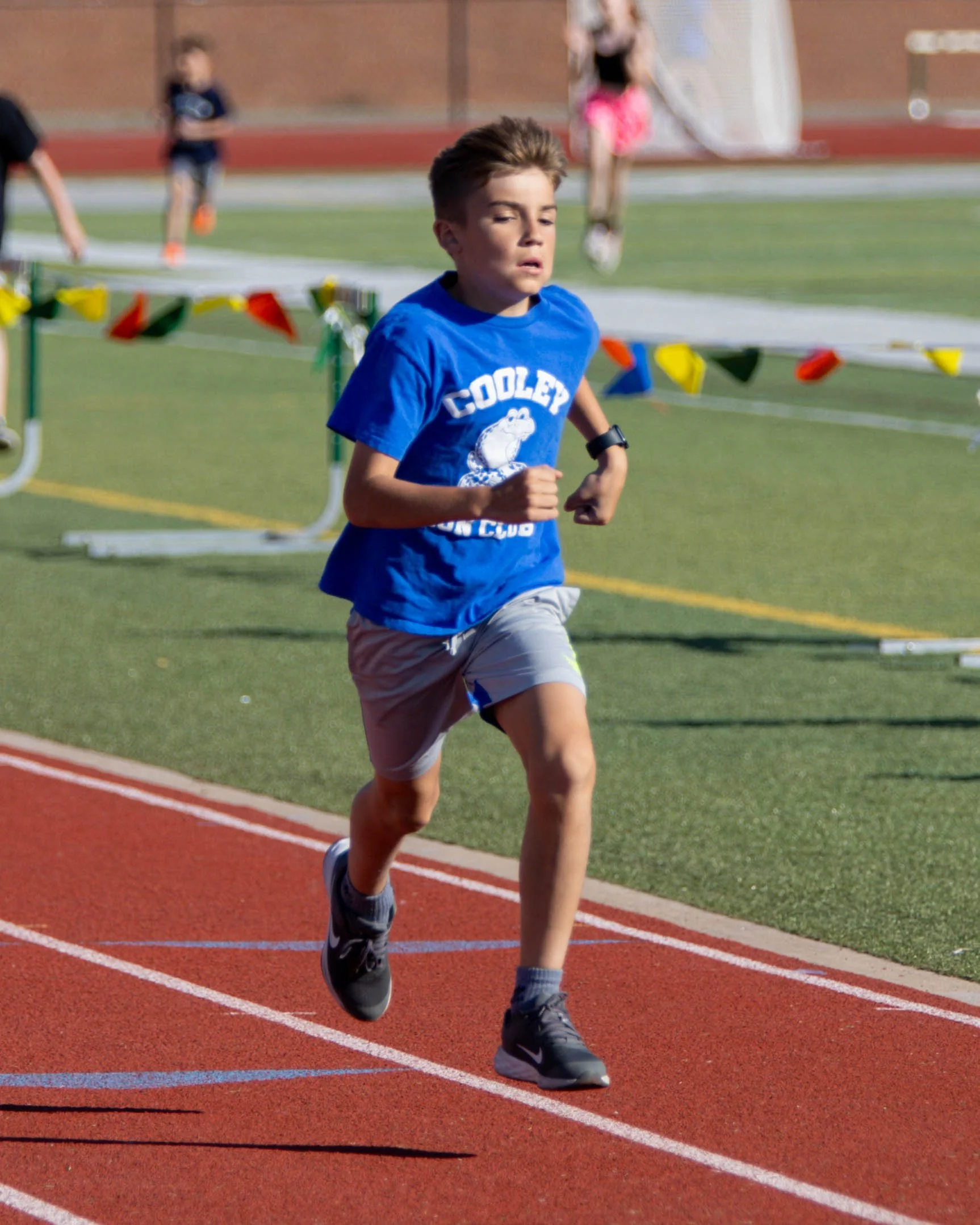 Cooley runner lap 1