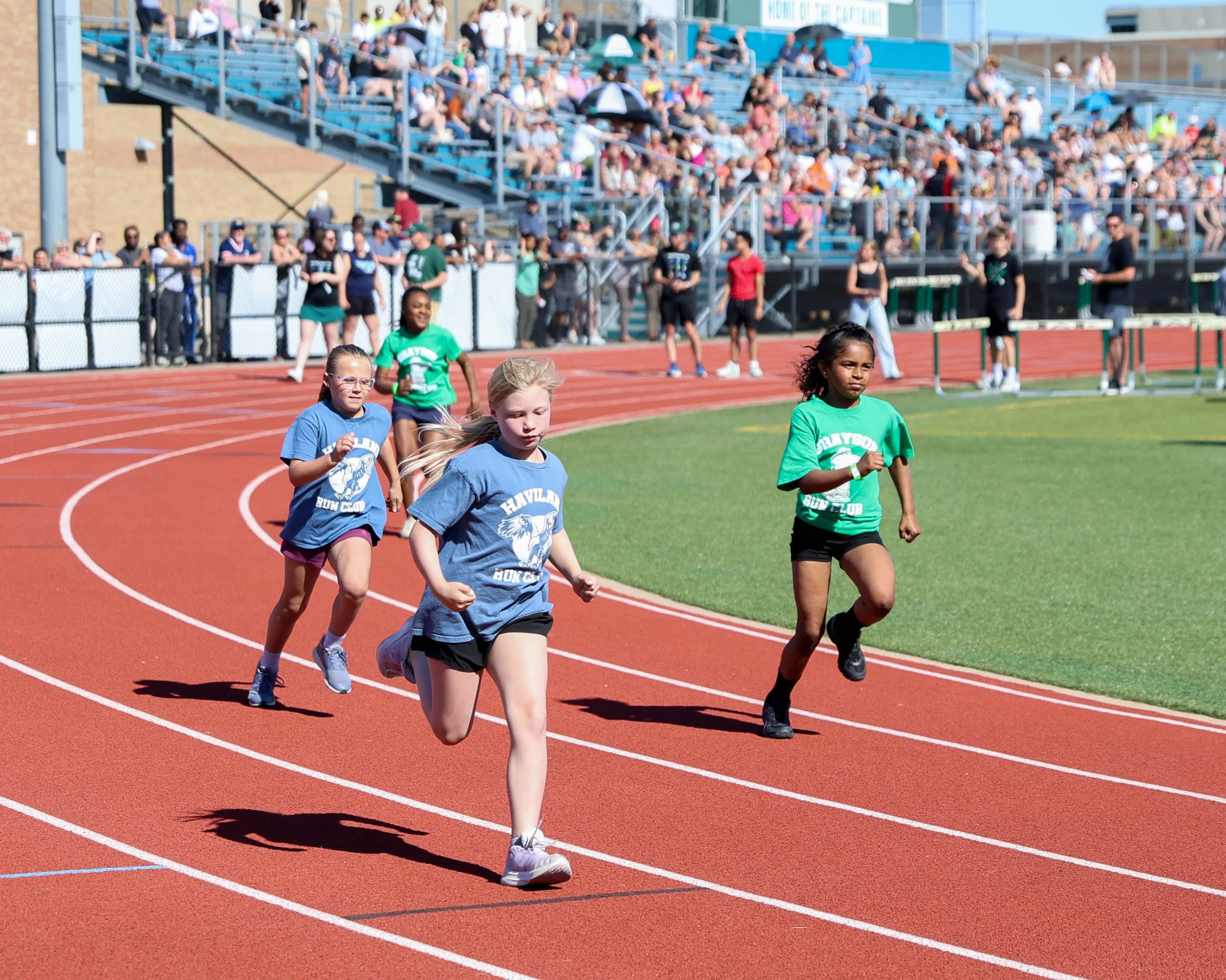Haviland and Grayson runners