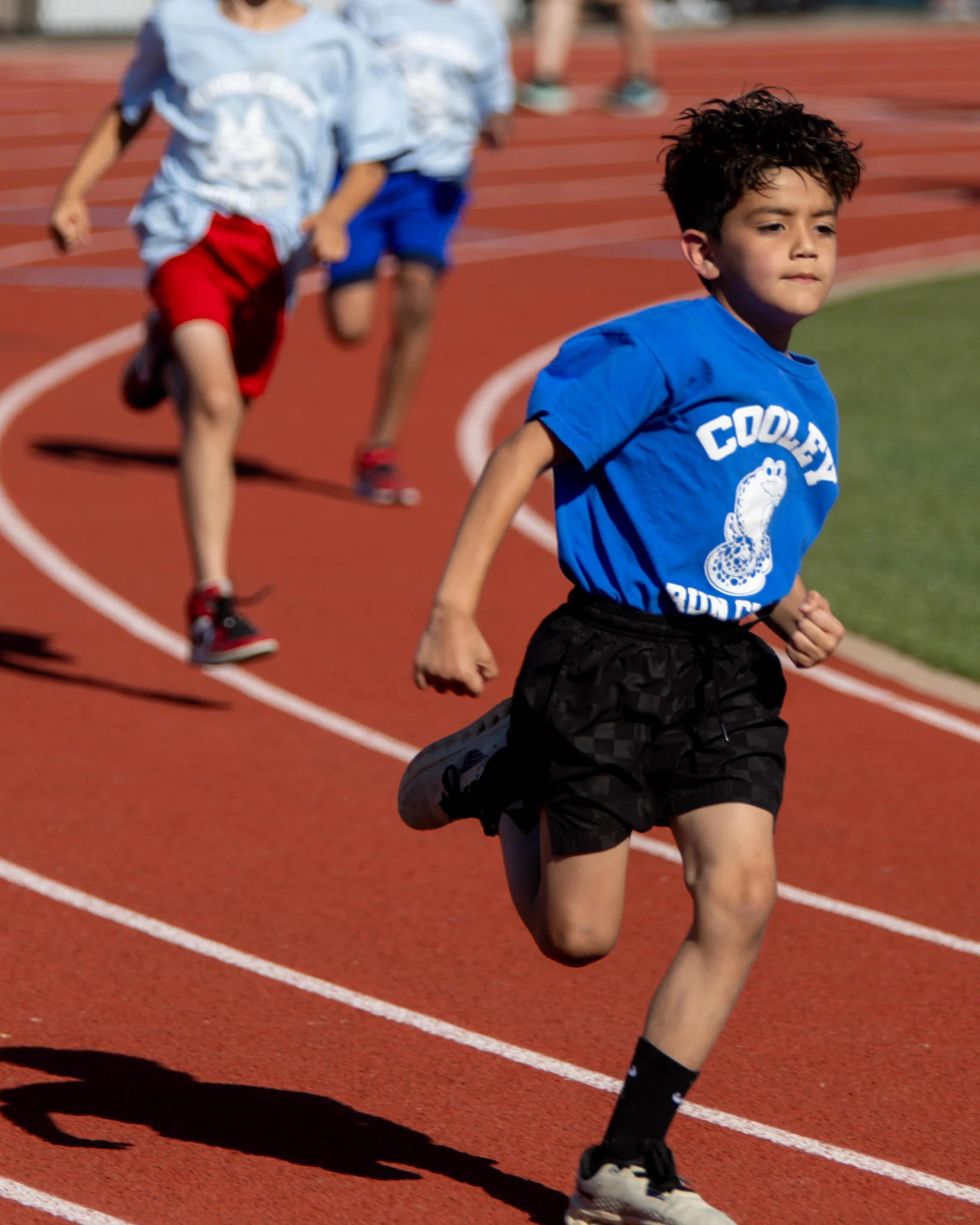Cooley runner starts the race