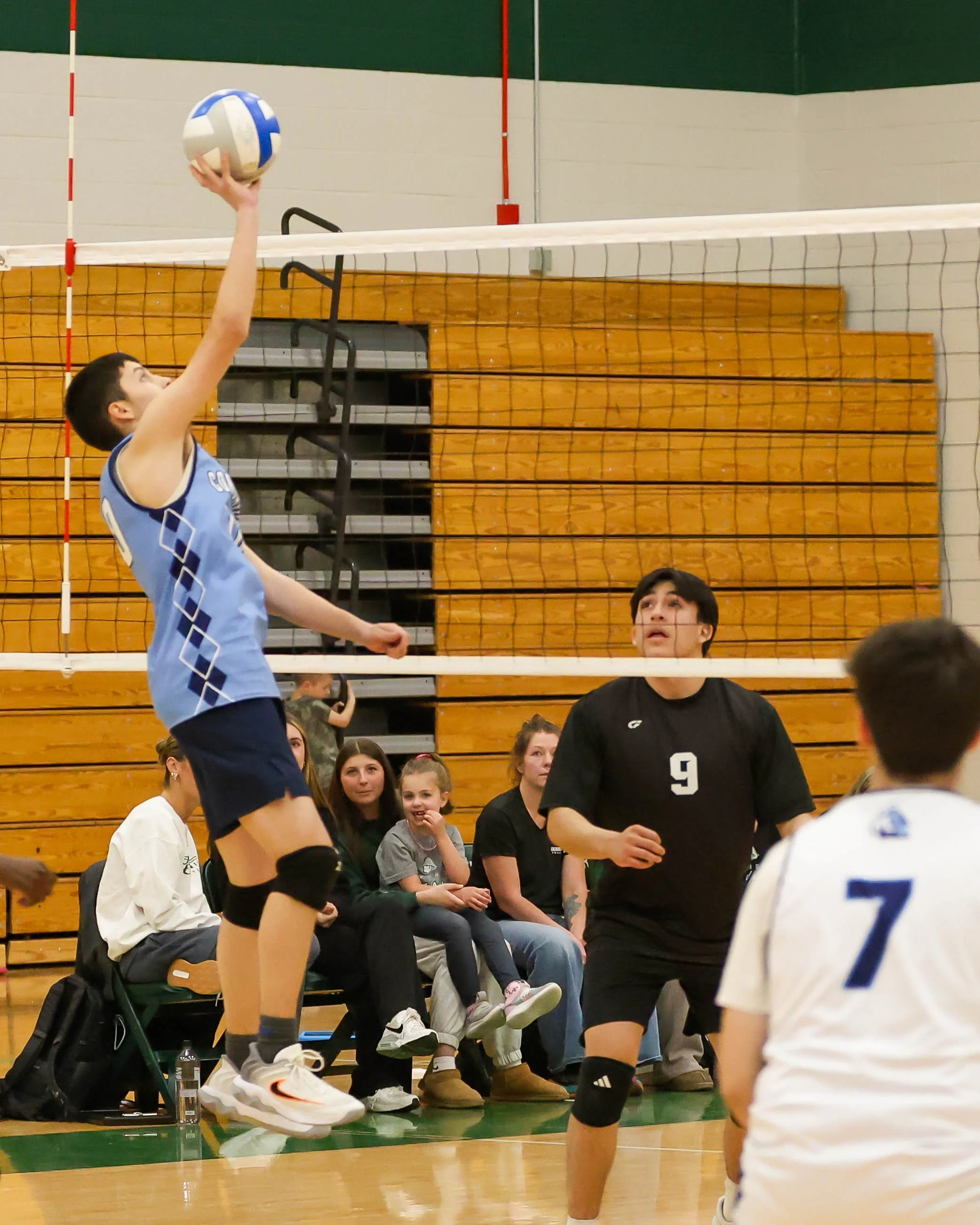 Mott #10 hits the ball