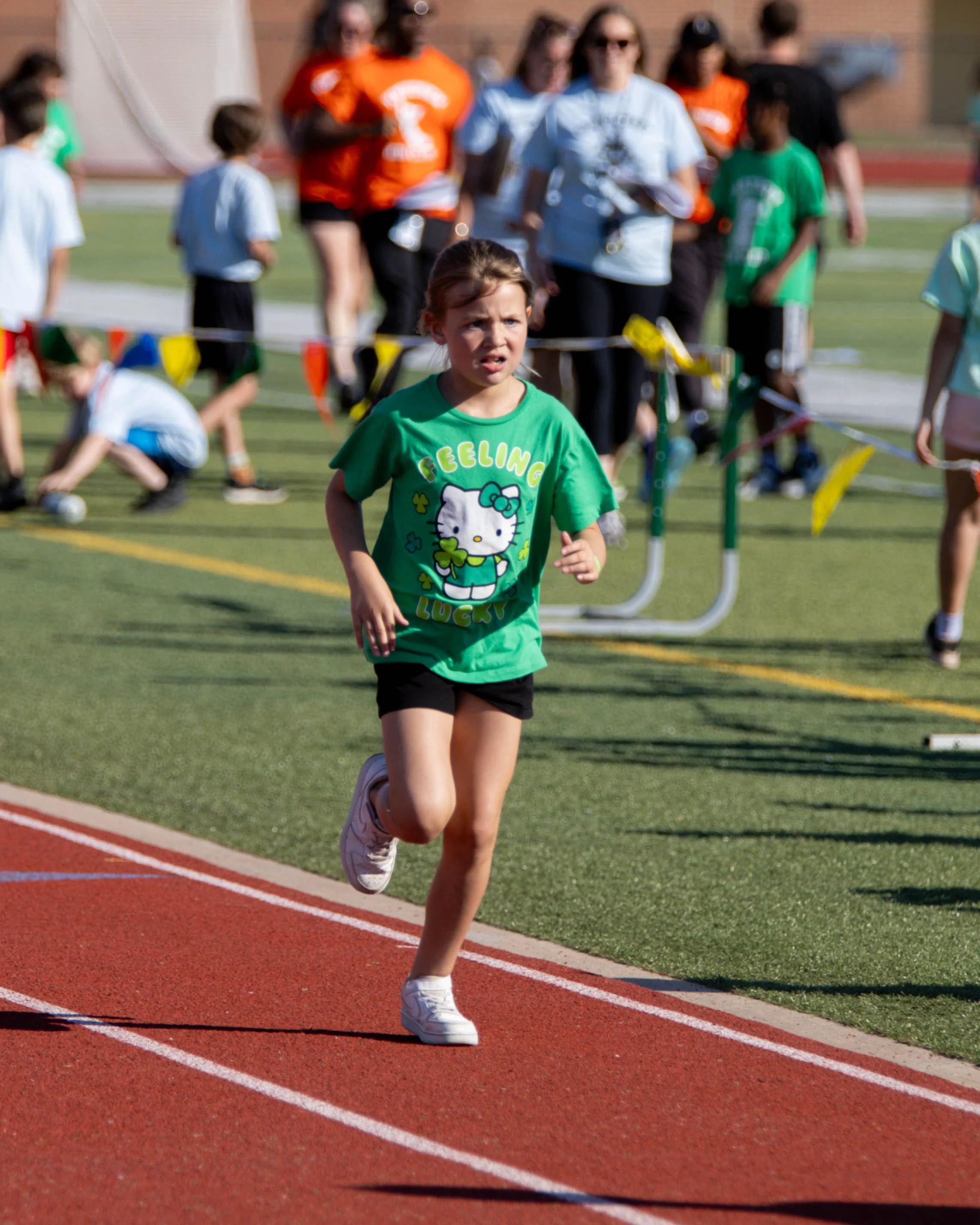 Grayson runner finishes race