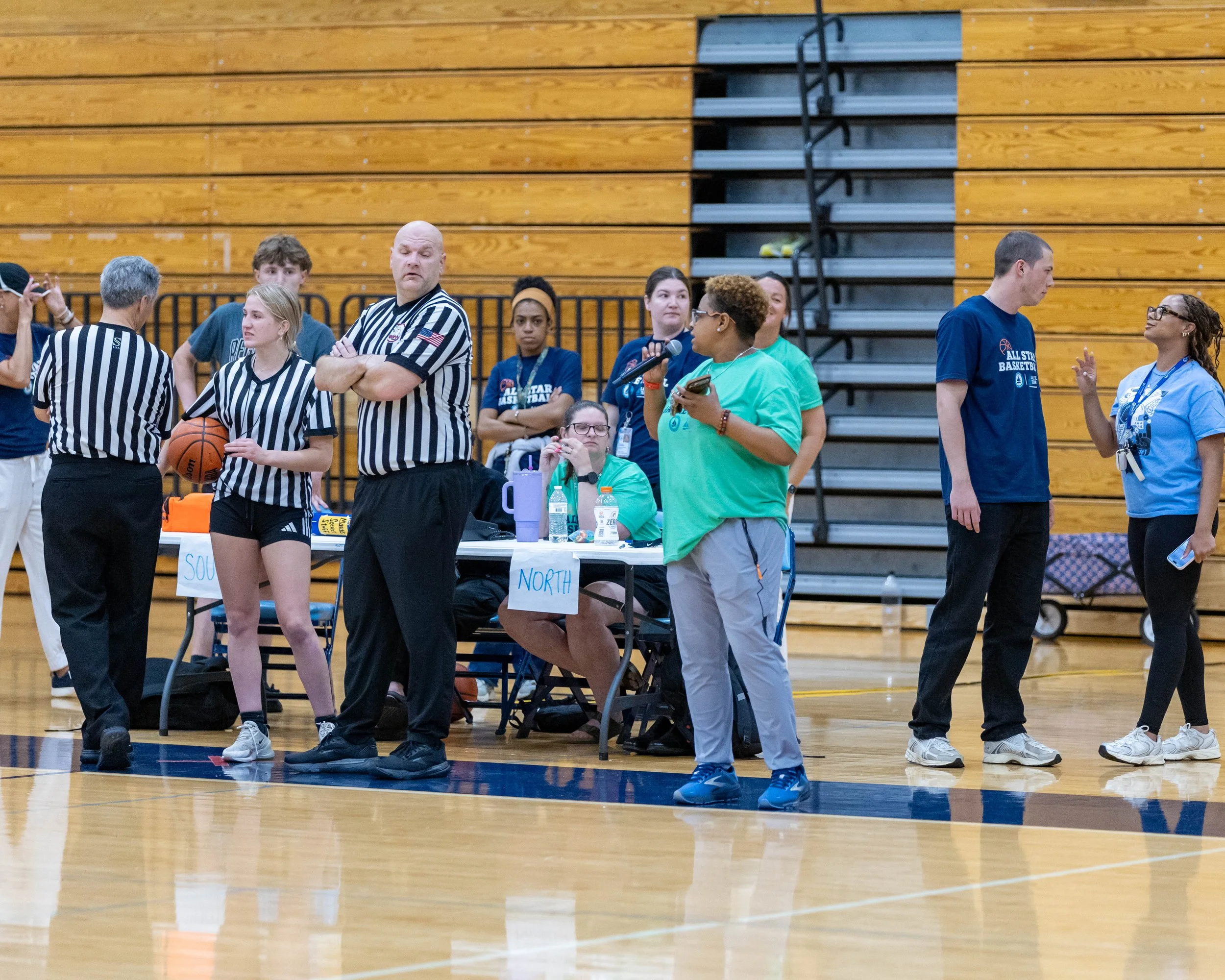 Halftime thank you's
