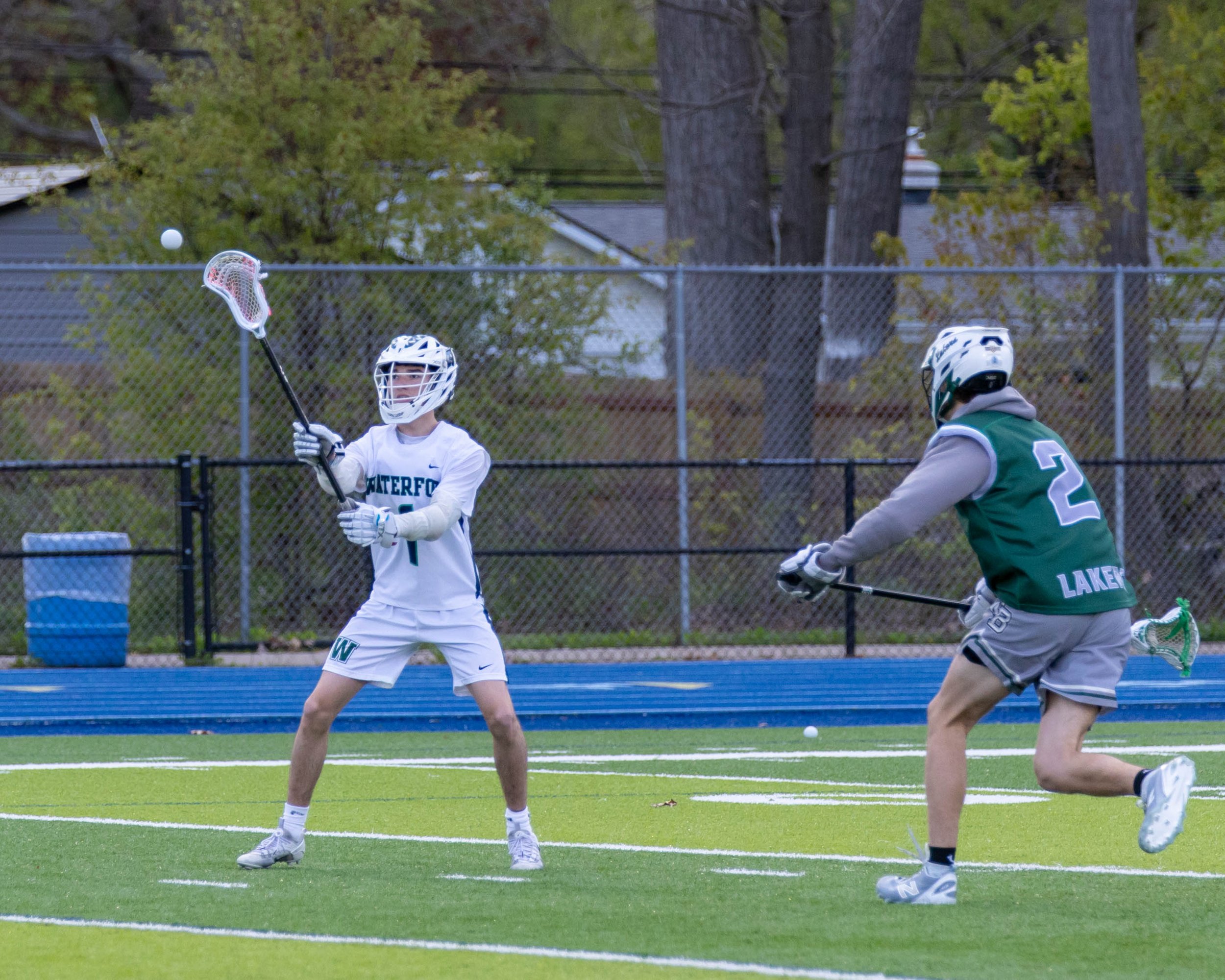 #1 passes the ball