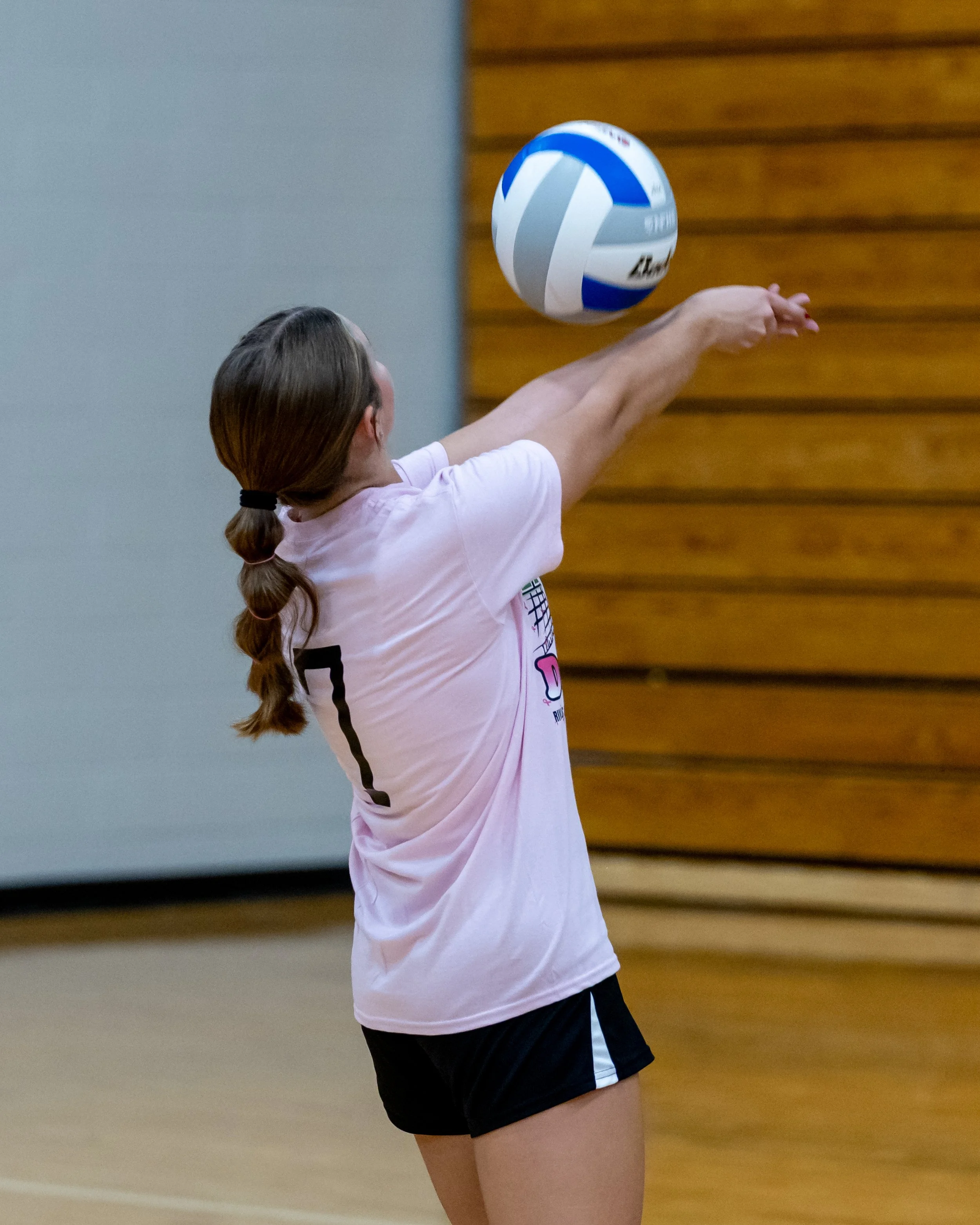 Firebird player hits the ball