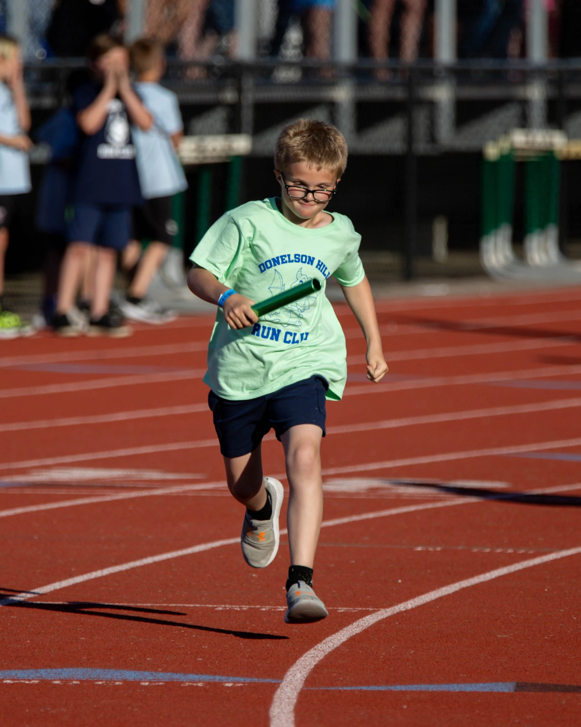 Donelson Hills runner after the exchange