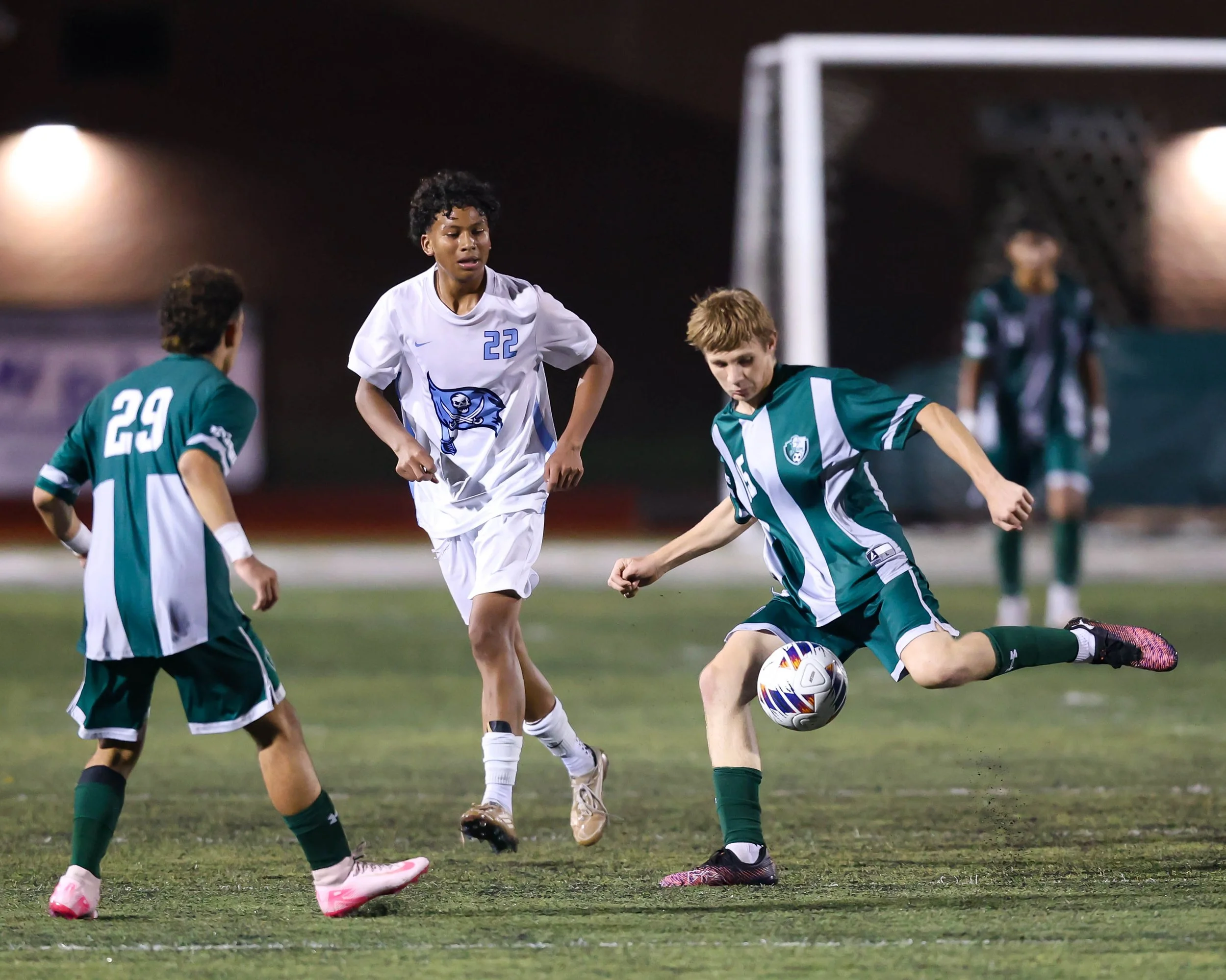 Wk #15 kicks the ball