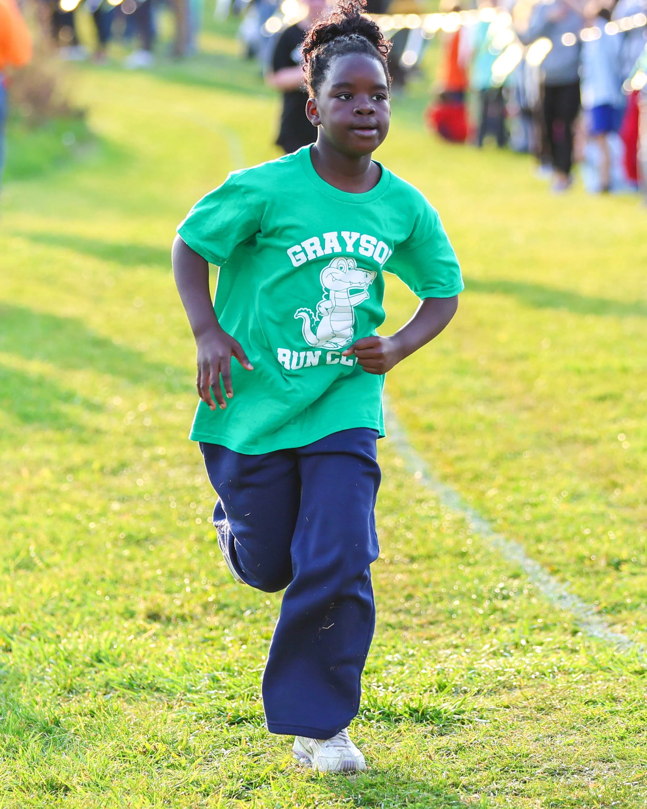 Grayson girls runner