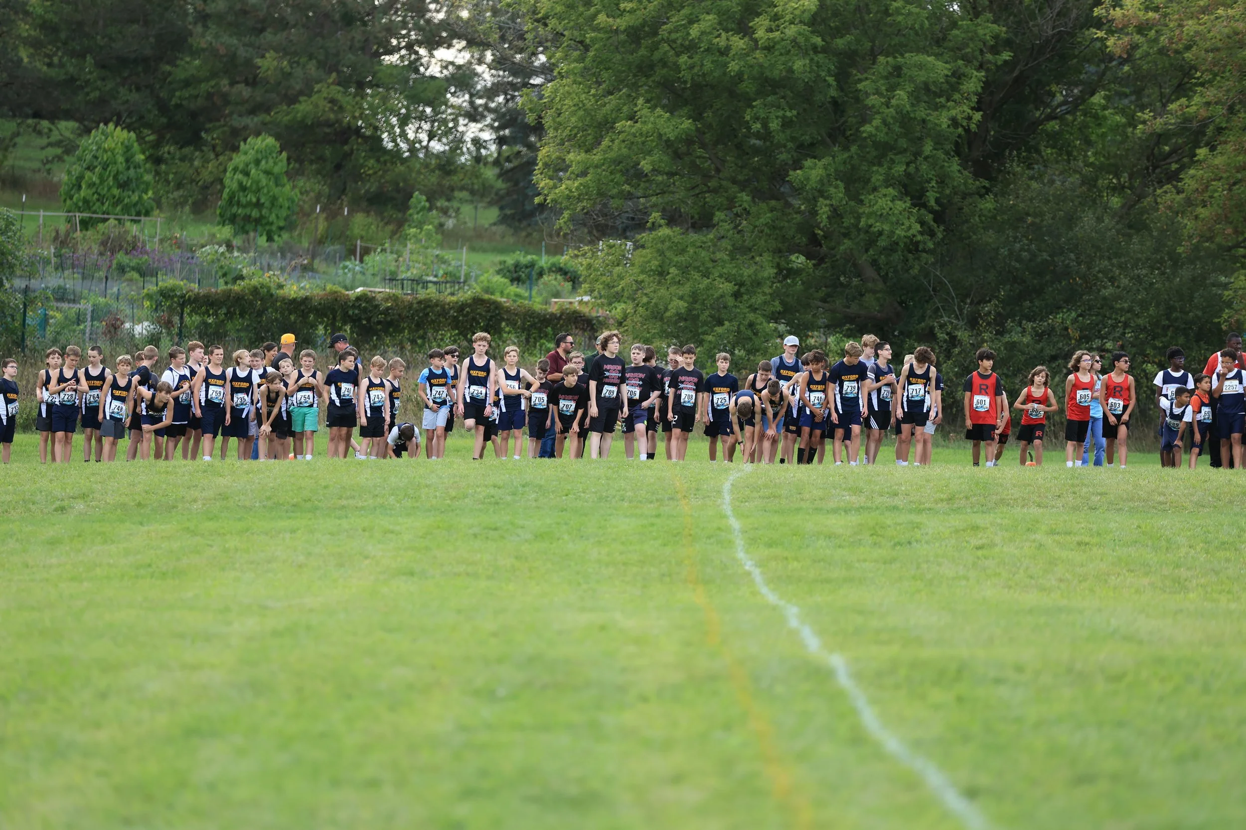 Mason MS before boys race 