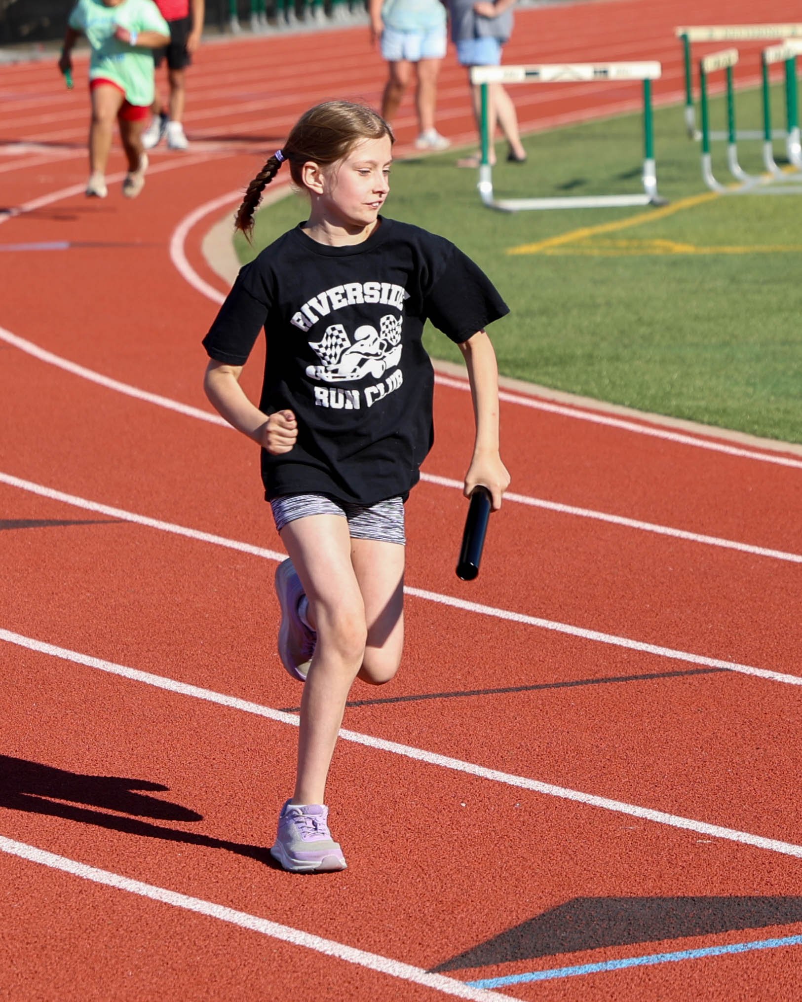 Riverside runner starts the race