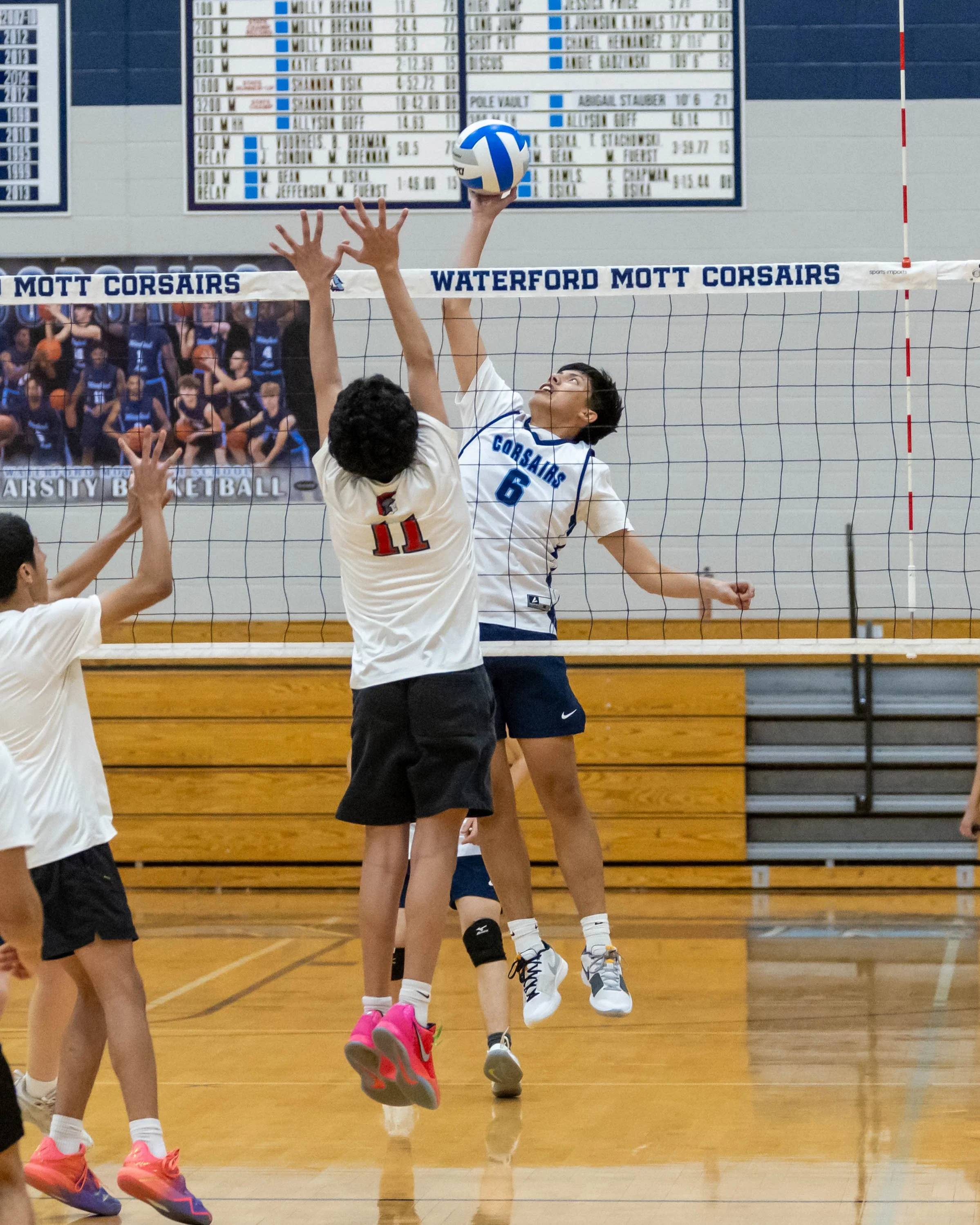 #6 with the spike