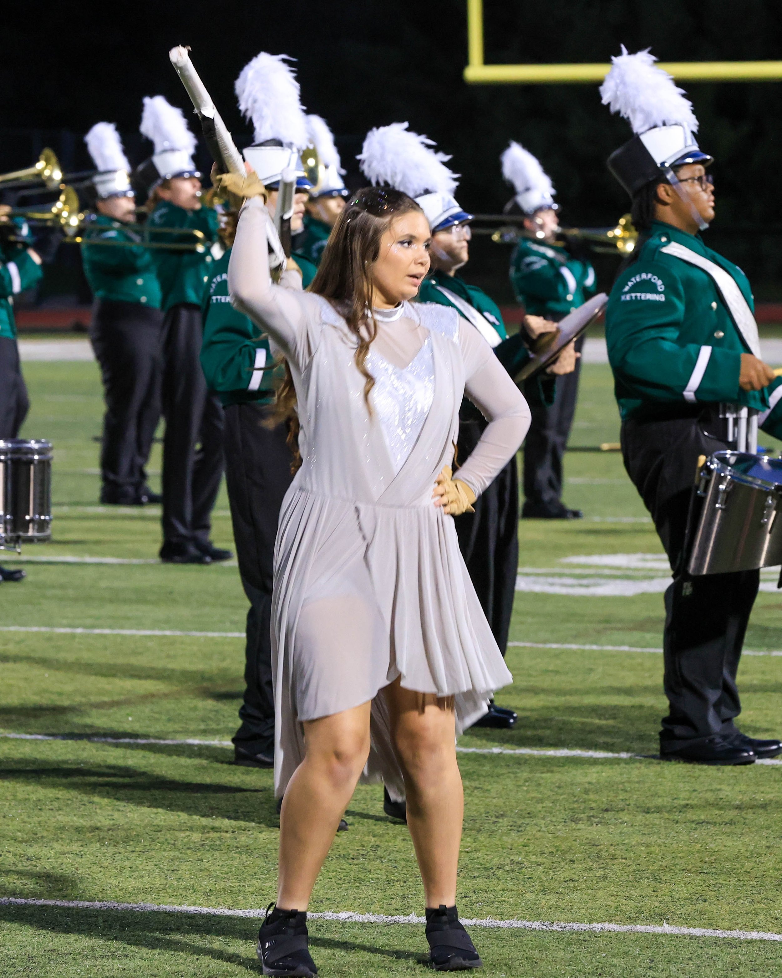 WK Color Guard member