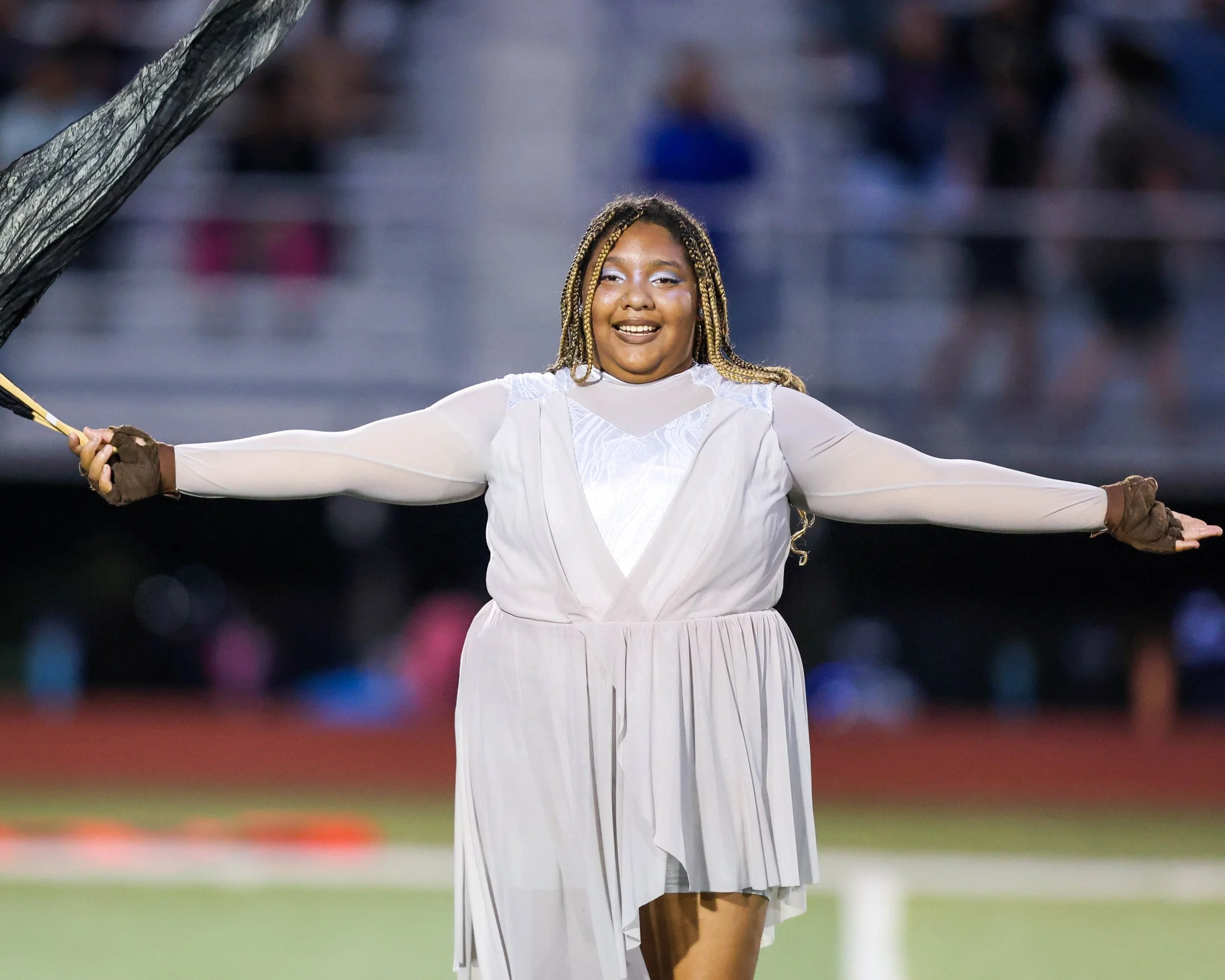 WK Color Guard member