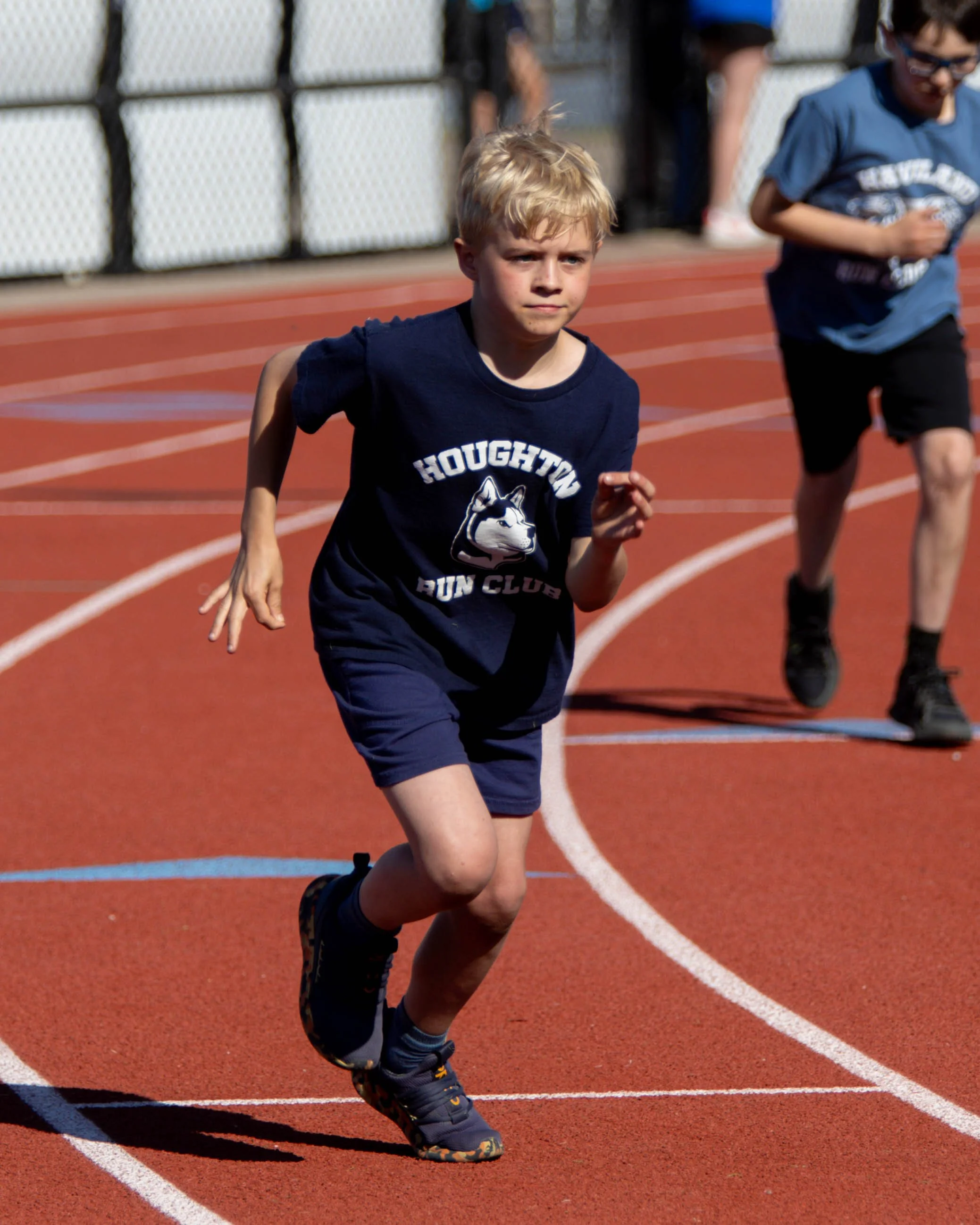 Houghton runner starts the race