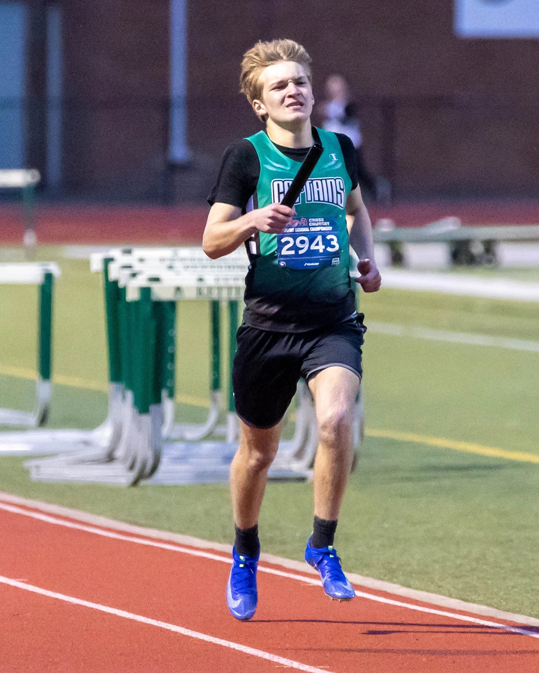 Kettering #2943 crosses the finish line