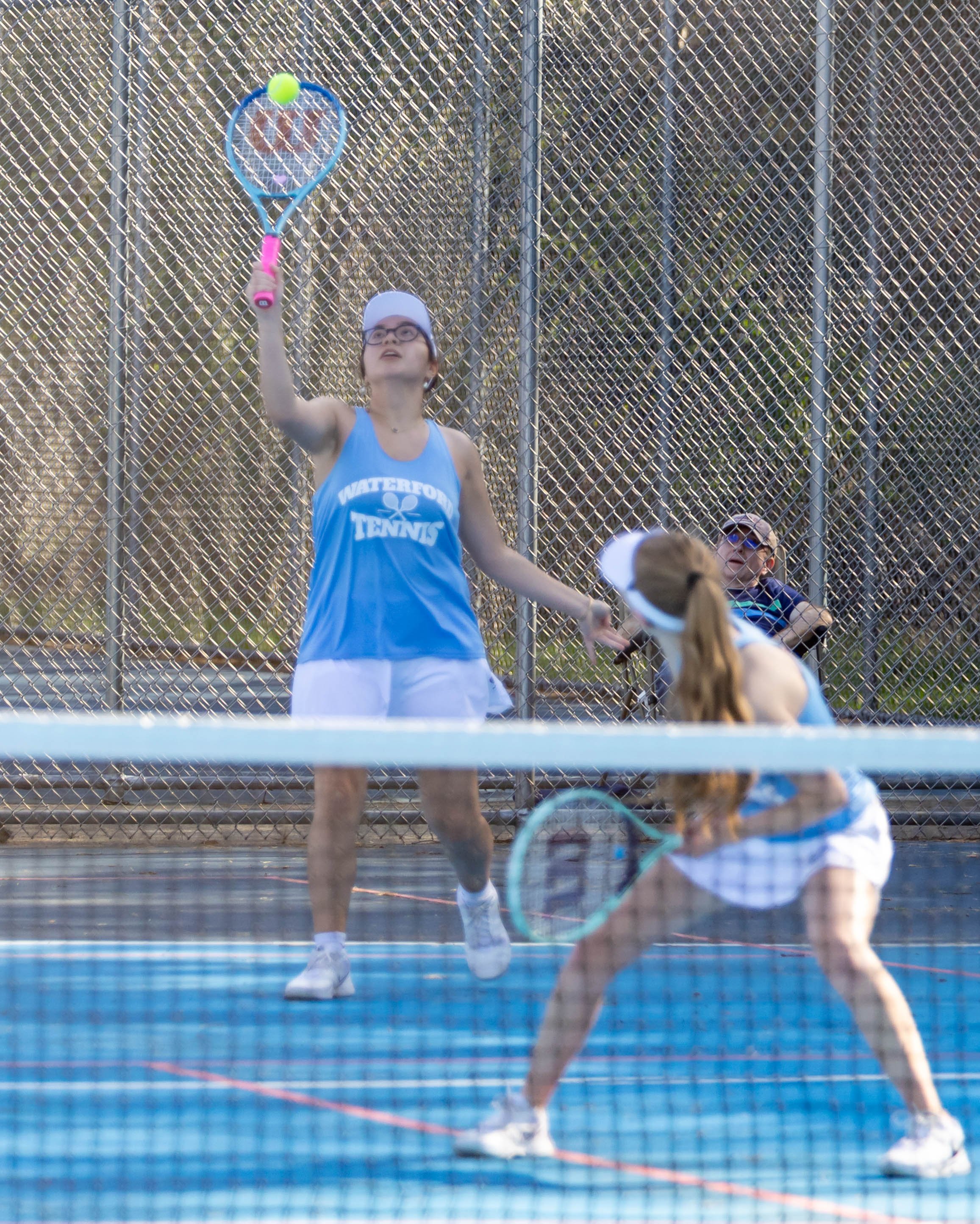 Waterford United player returns the ball