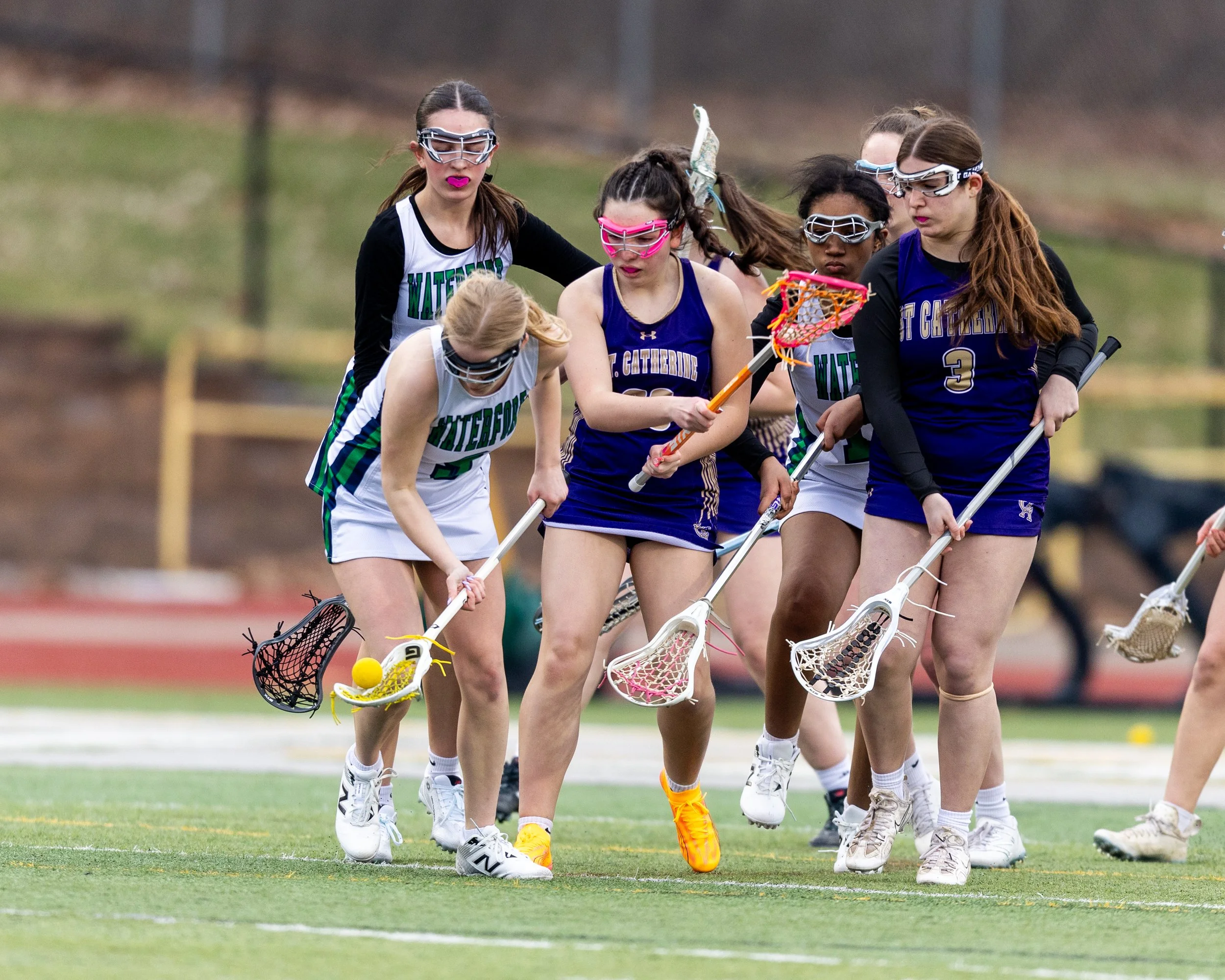 #9 picks up the ball