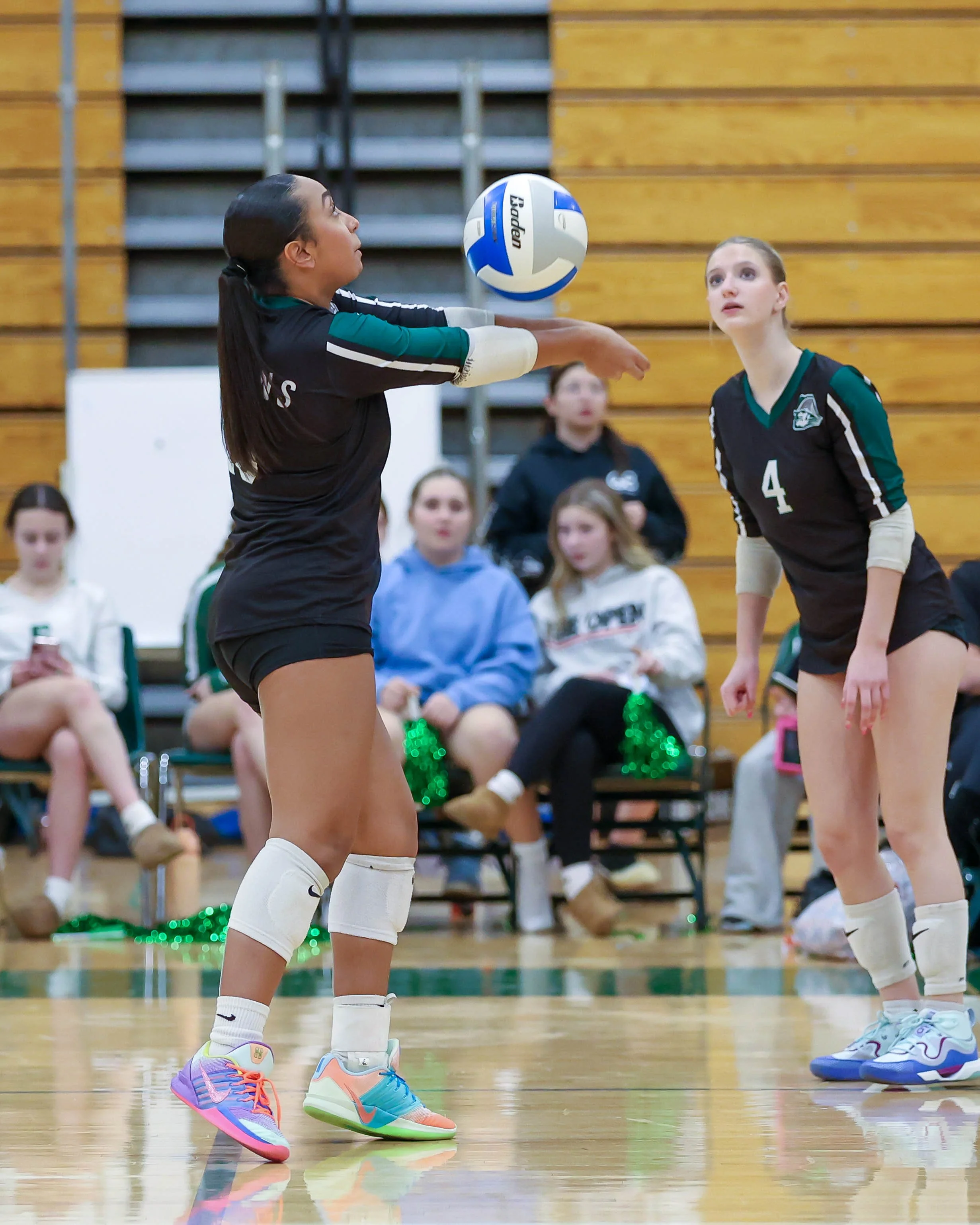 Kettering #10 hits the ball