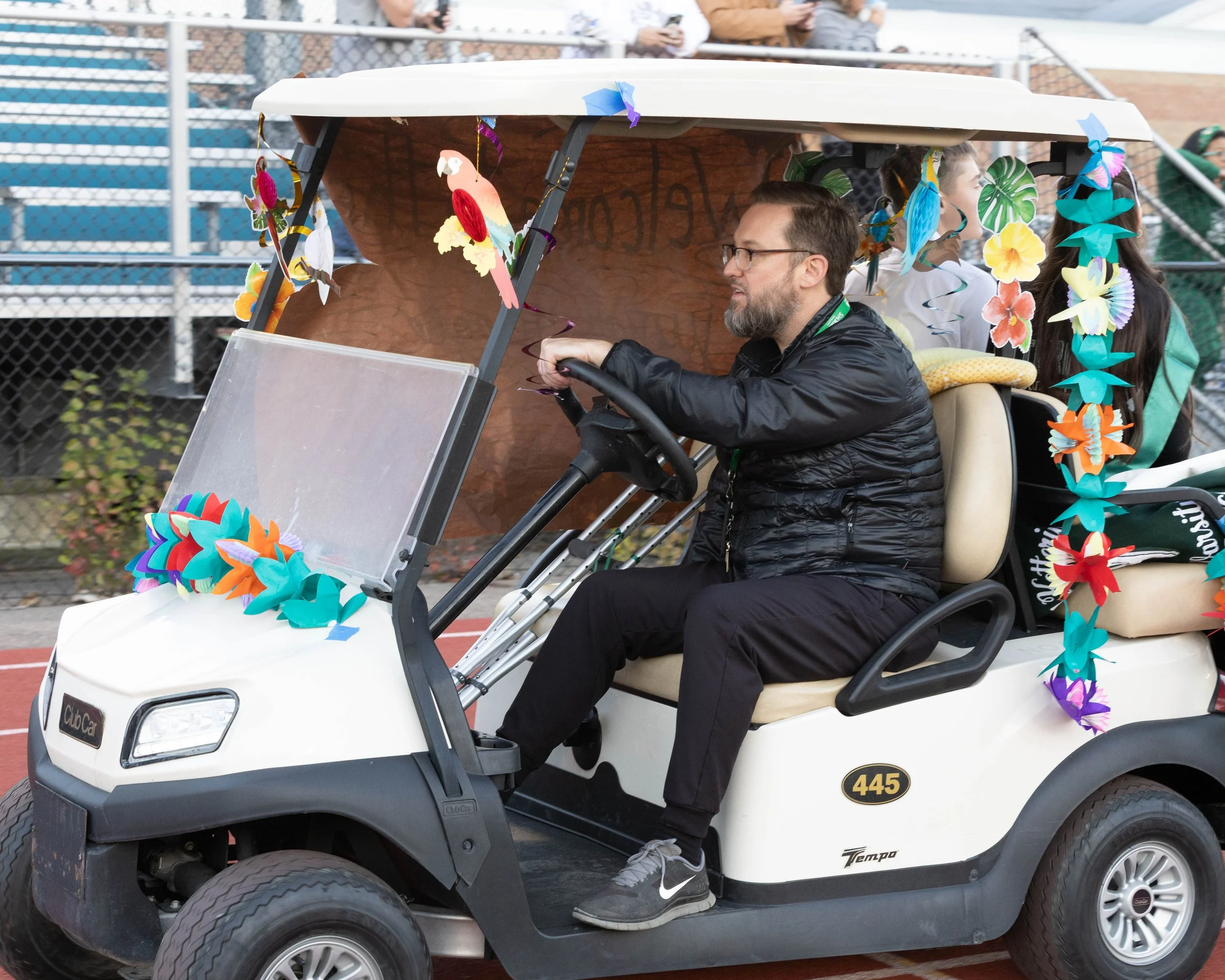 Homecoming Court Cart