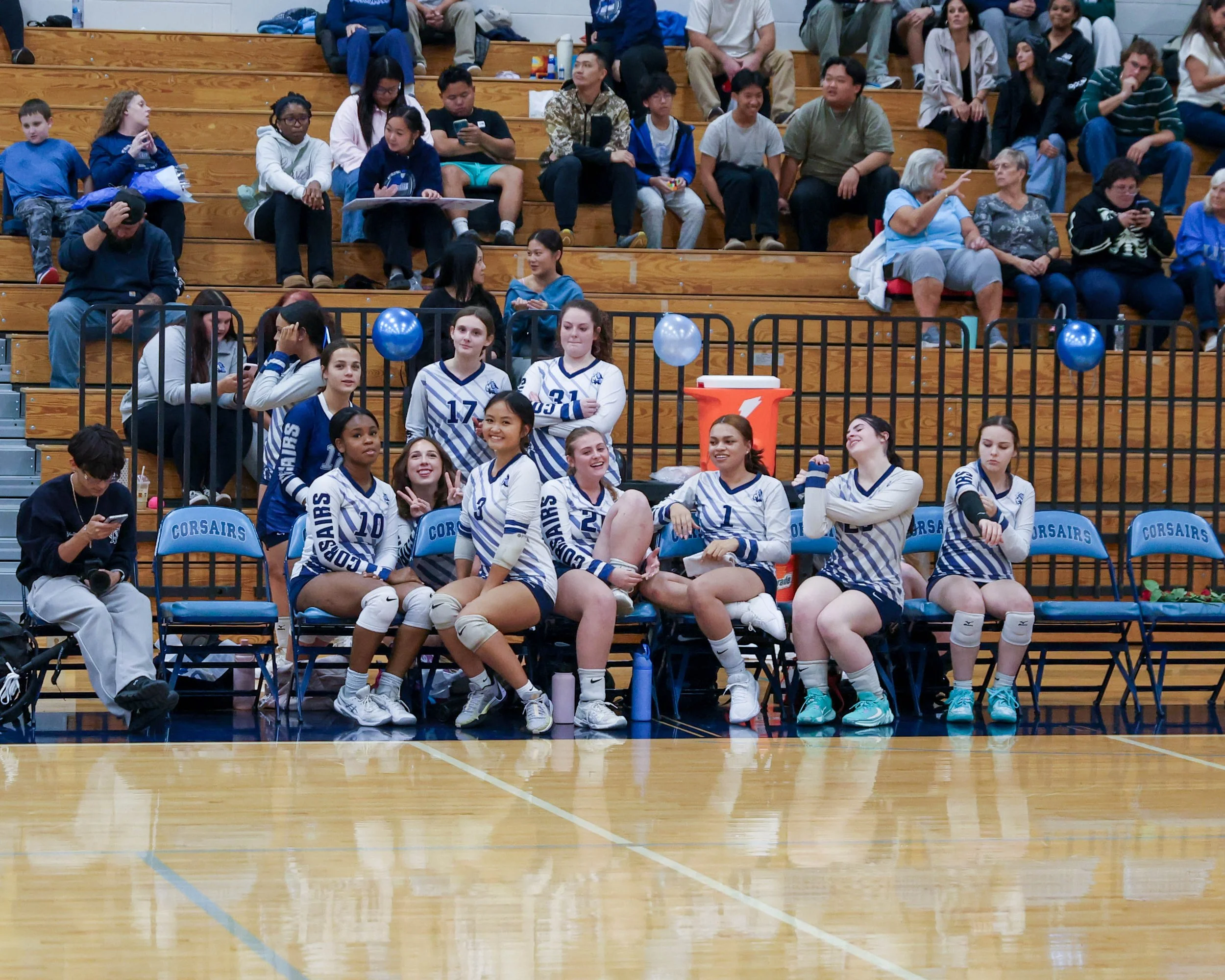 Senior Night bench #1