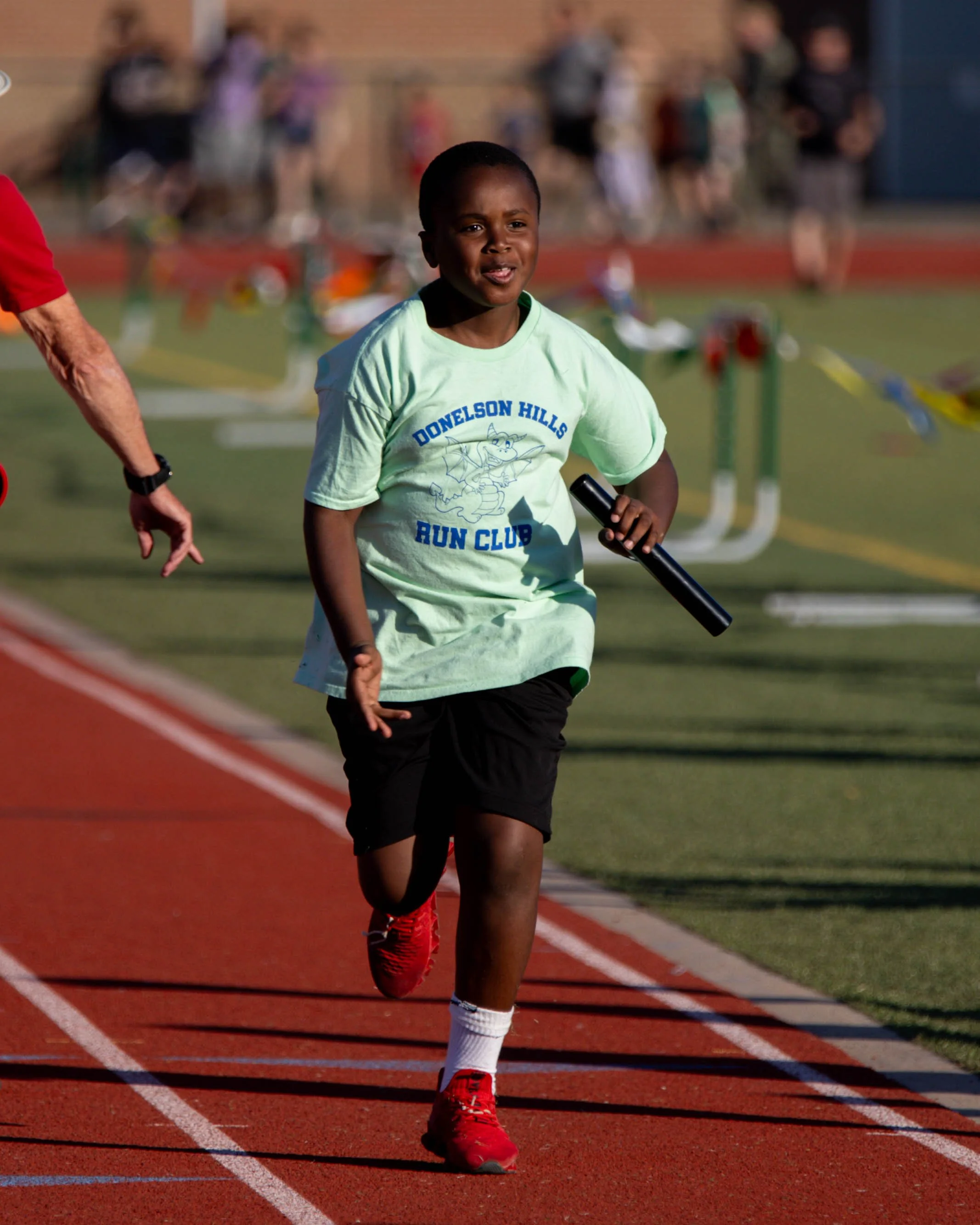 Donelson Hills runner after the exchange