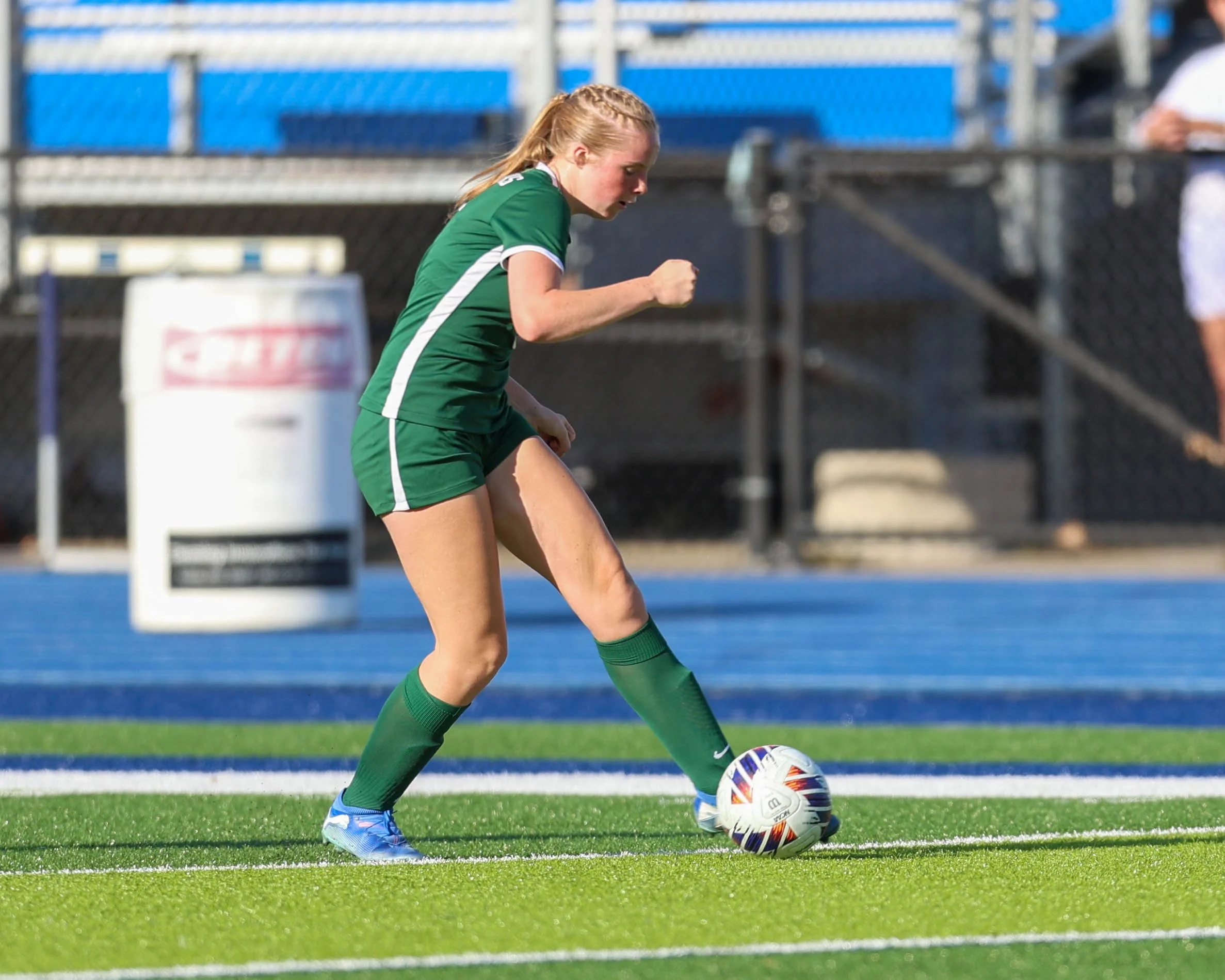 #3 passes the ball