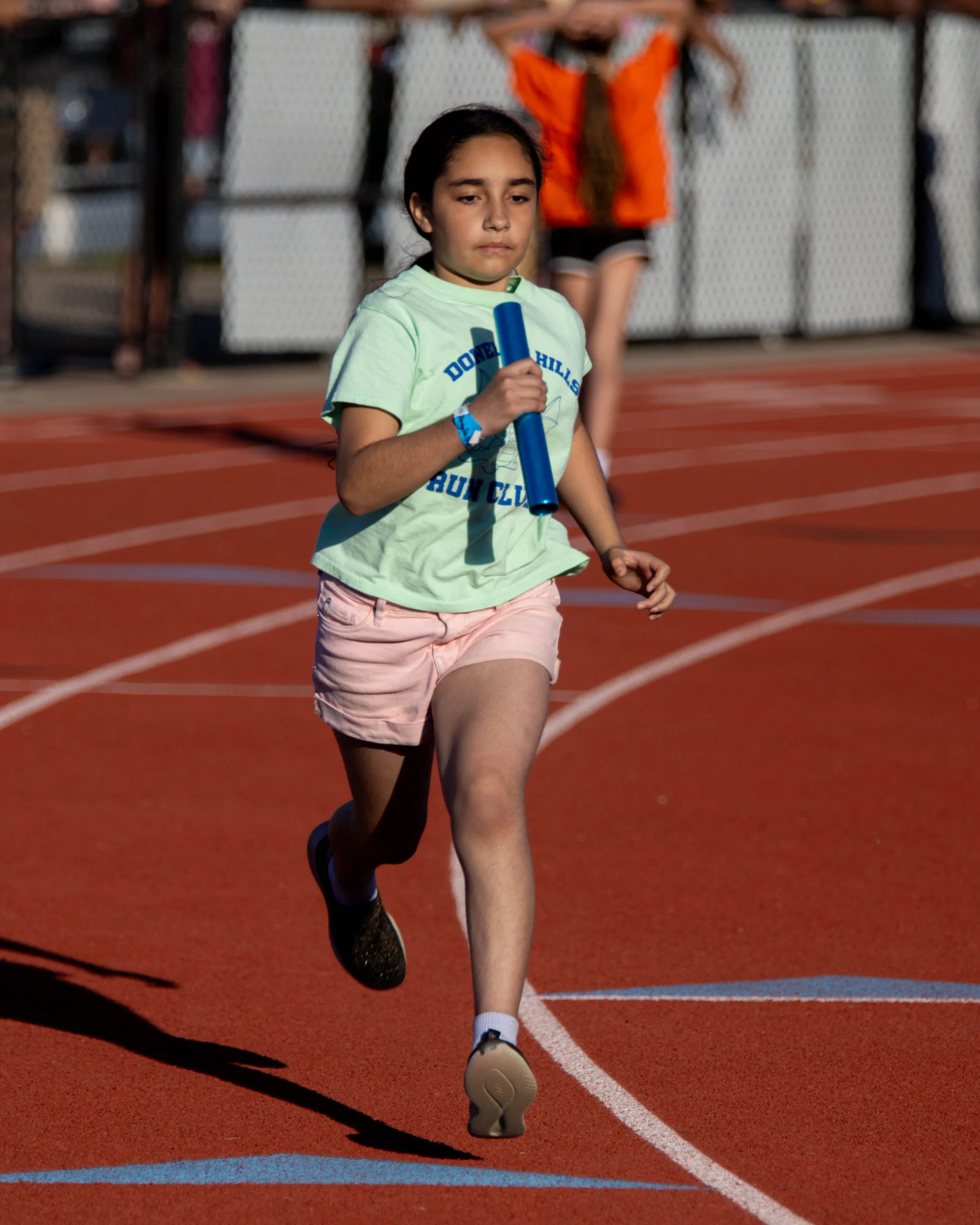 Donelson Hills runner after the exchange