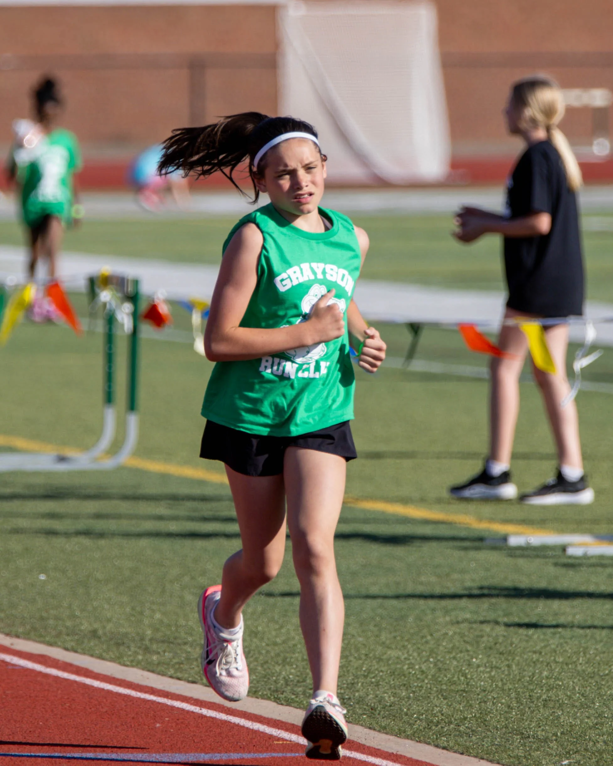 Grayson girl lap 1