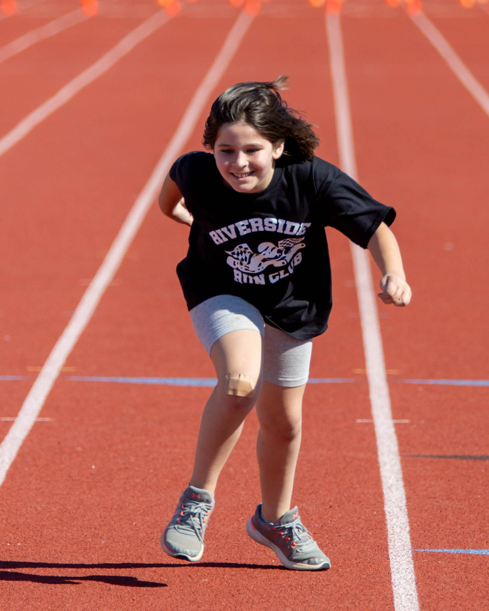 Riverside runner finishes the race