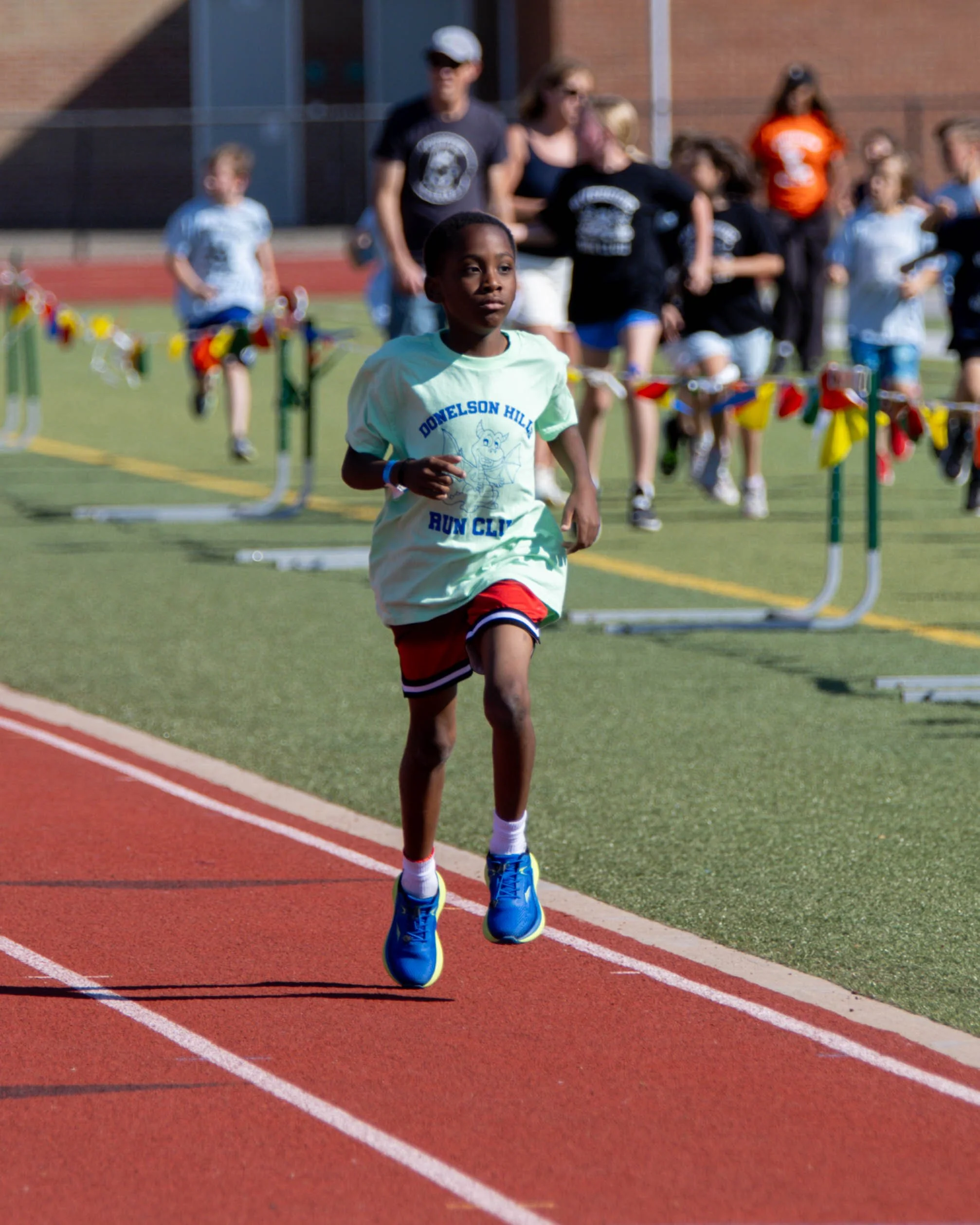 Donelson Hills runner finishes the race