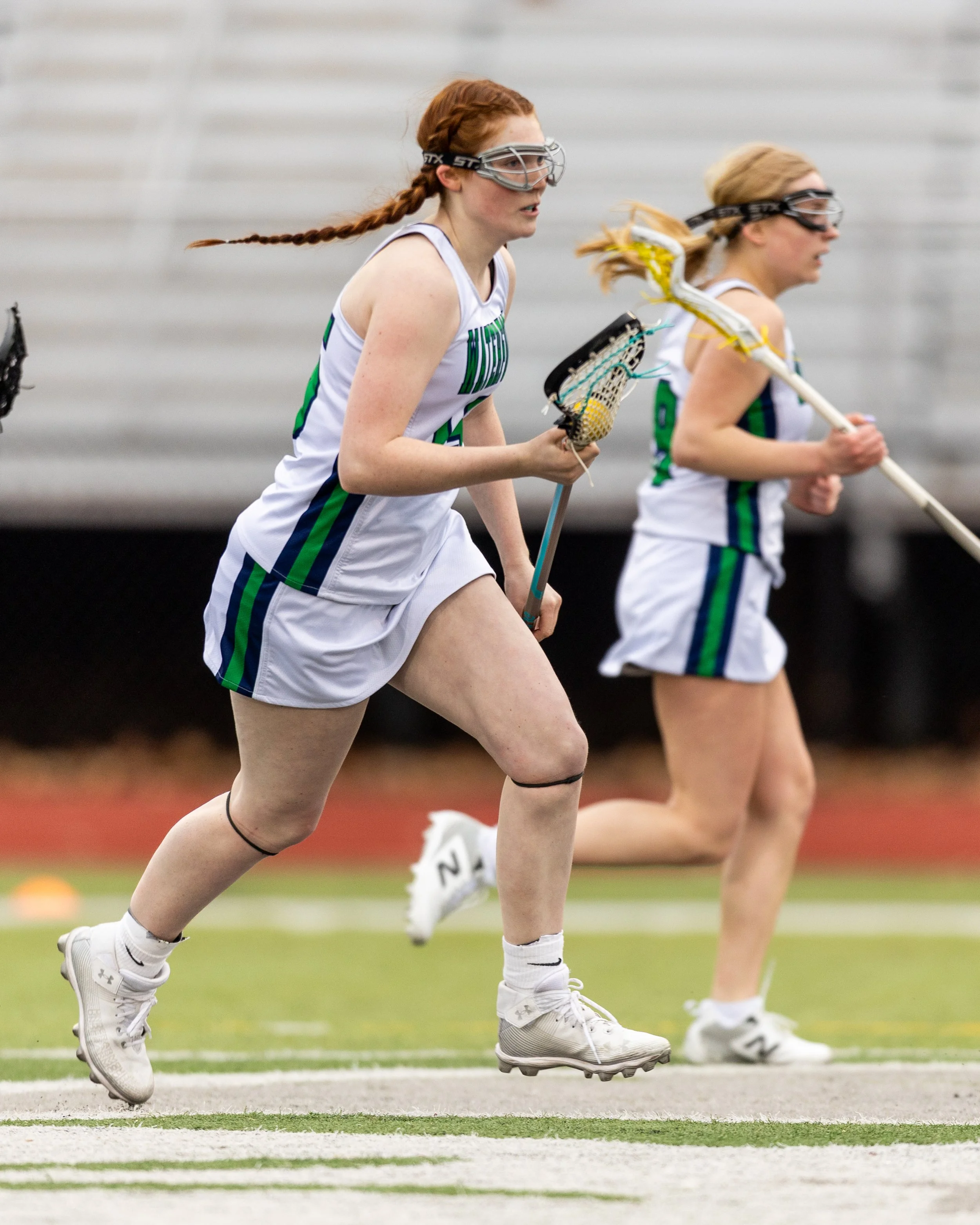 #15 carries the ball