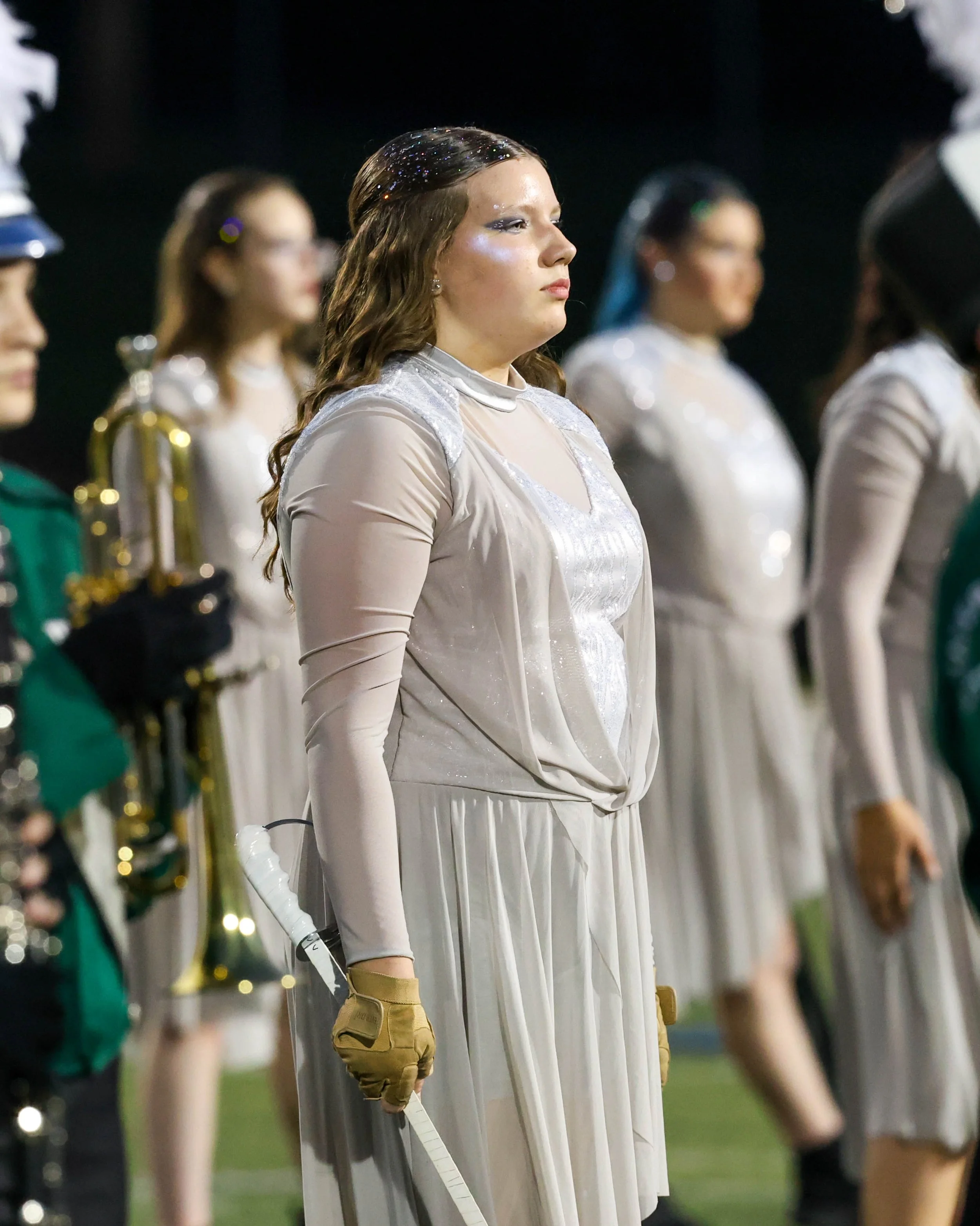 WK Color Guard member