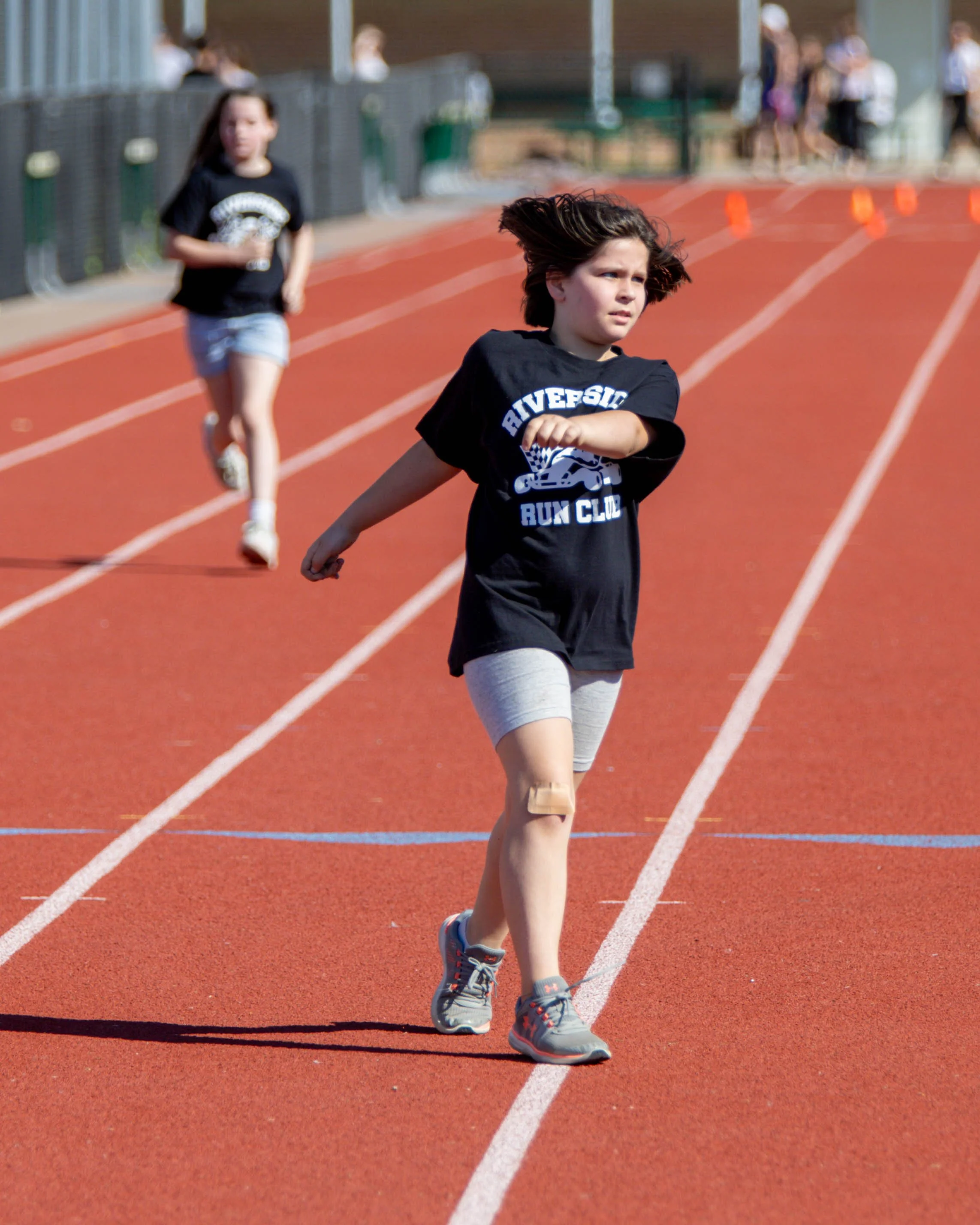 Riverside runner finishes the race