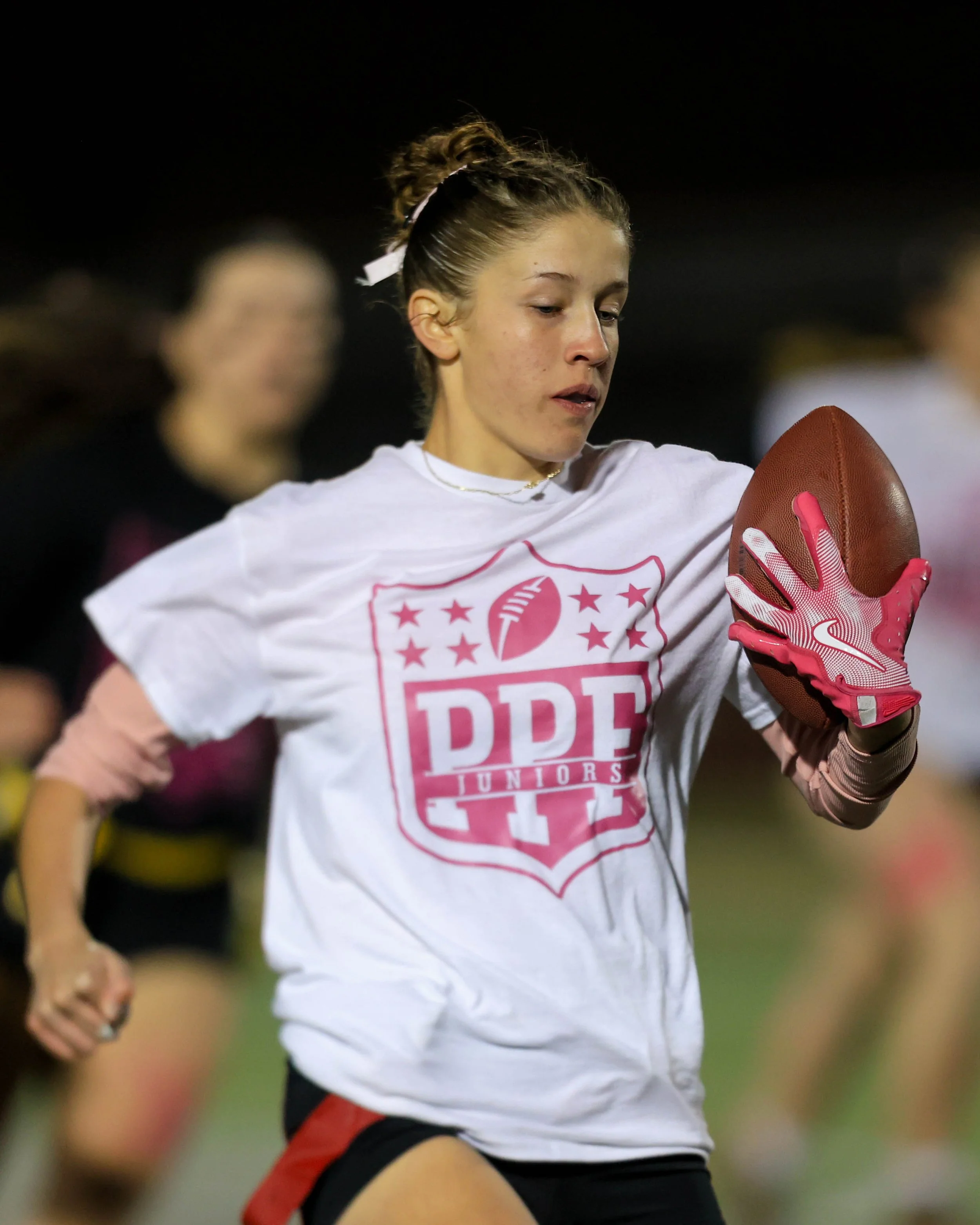 Junior with the ball 