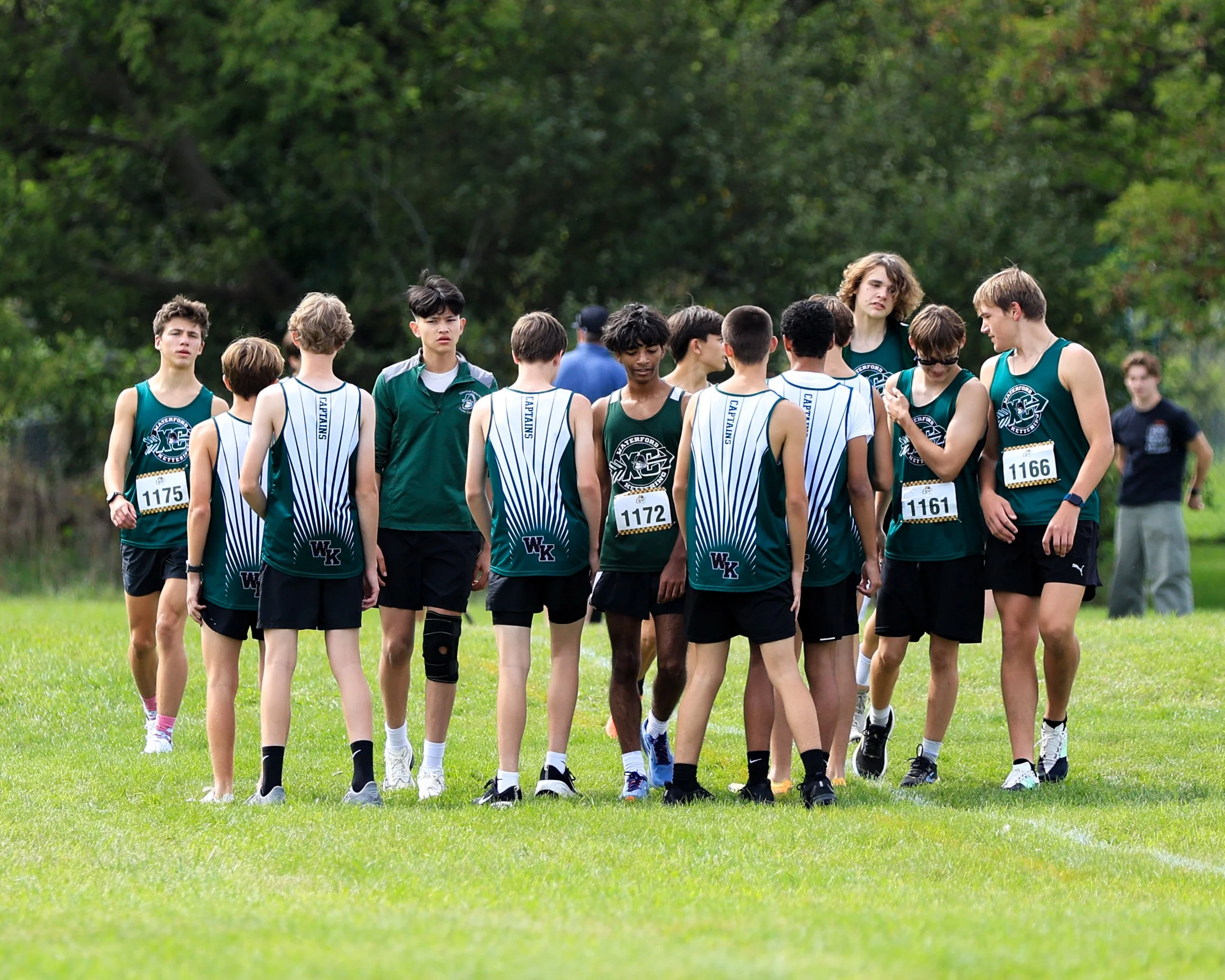 WK team meeting before run