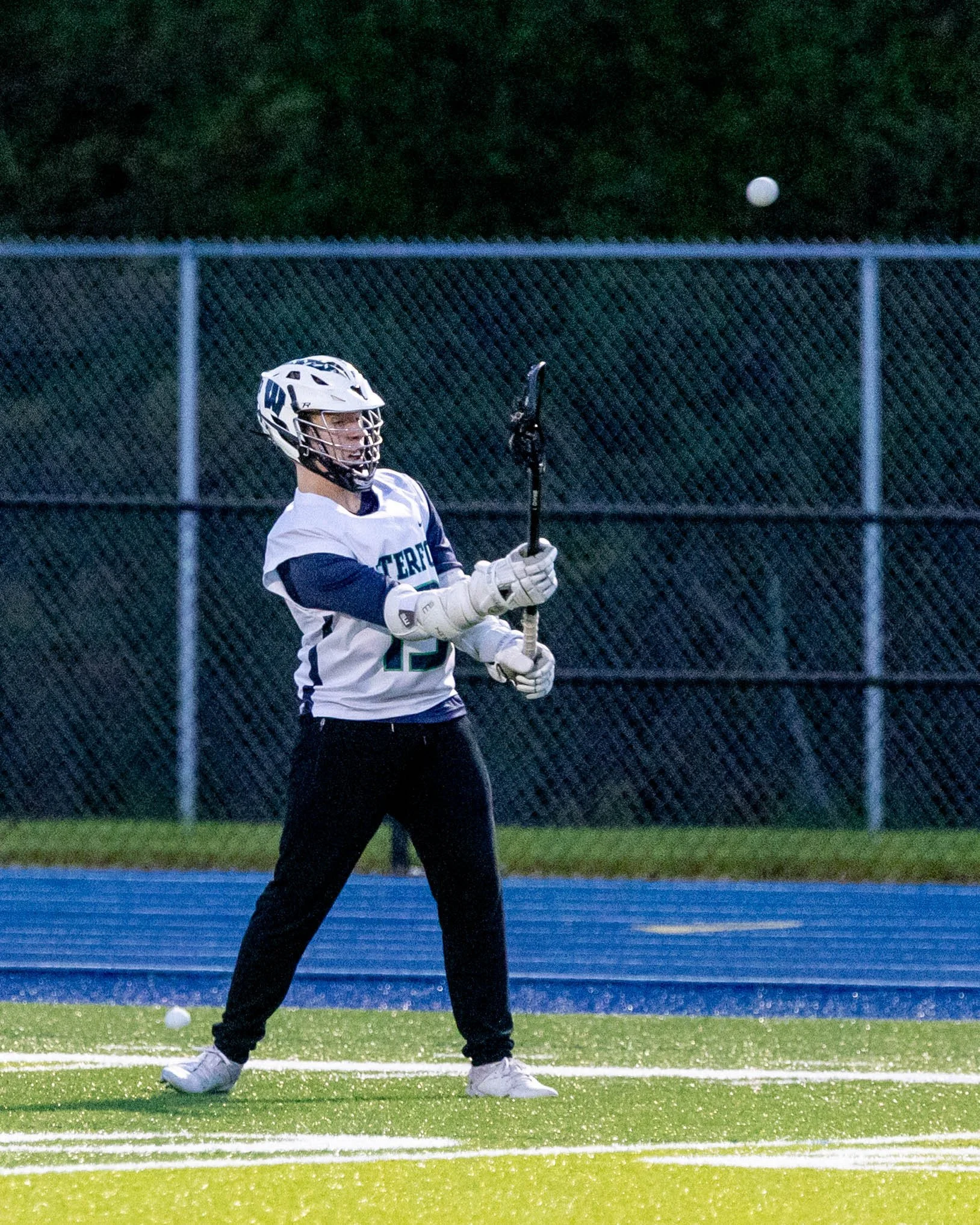 #15 passes the ball