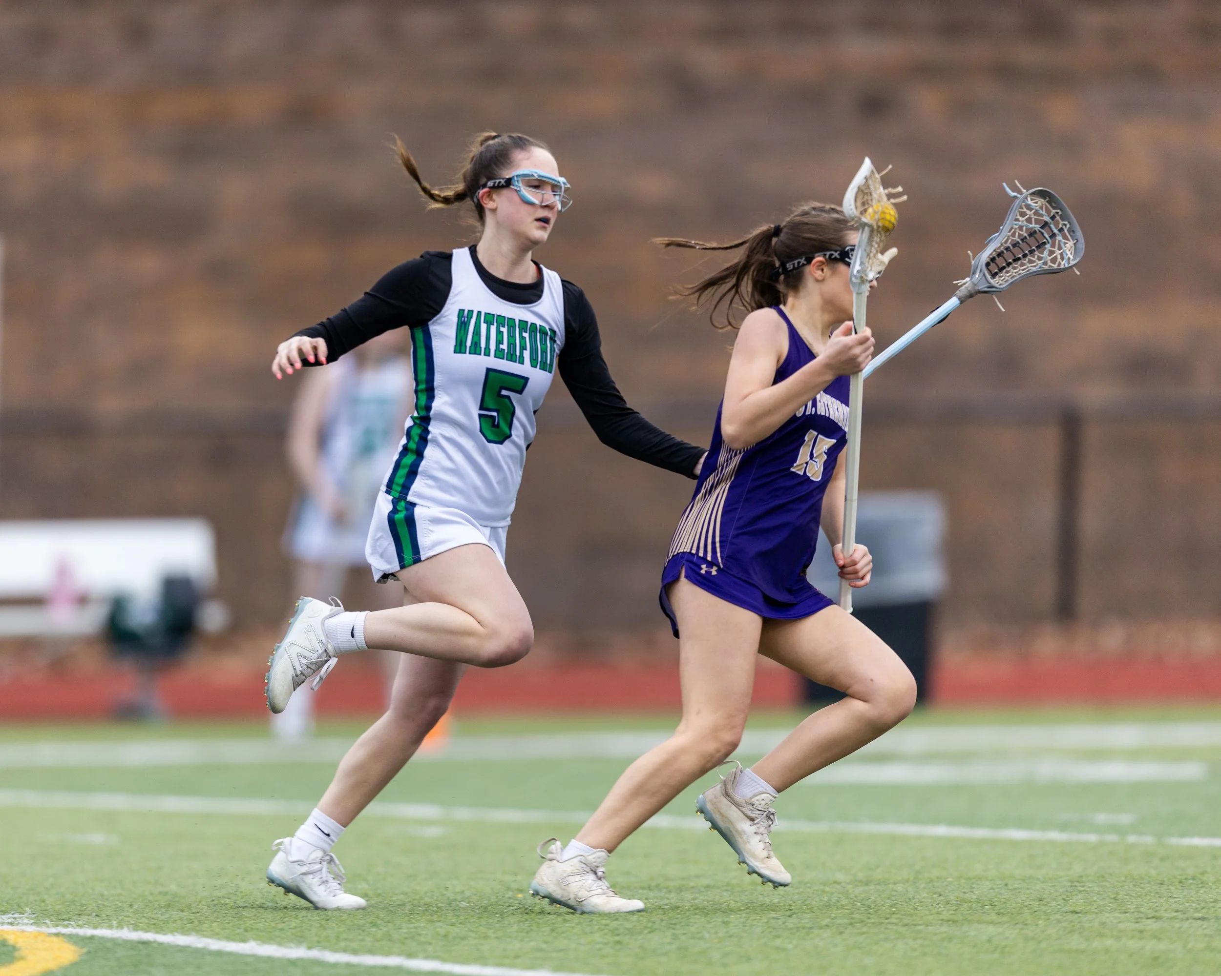 #5 defends St. Catherine'  #15