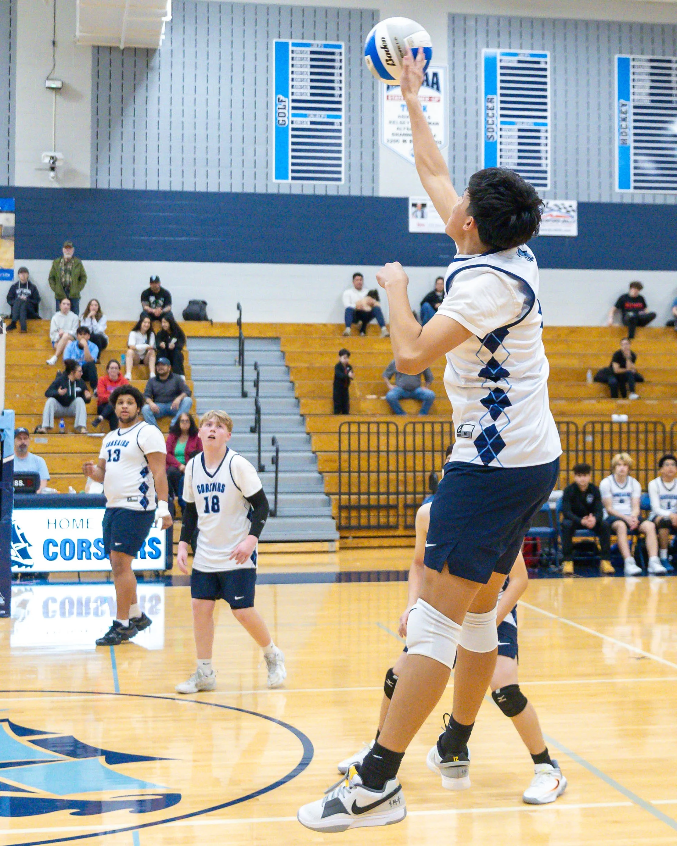 Mott #6 hits the ball