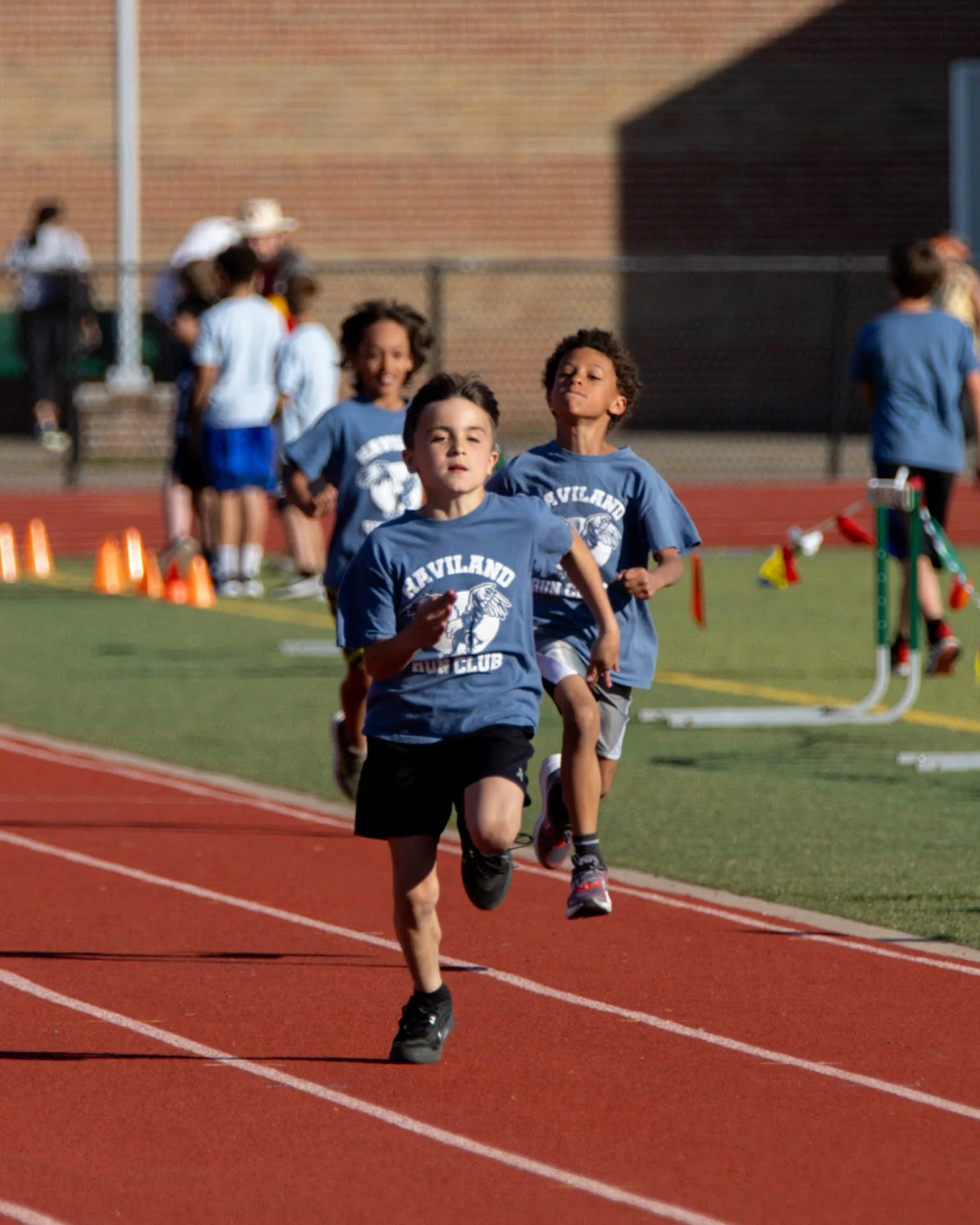 Haviland boys in the track