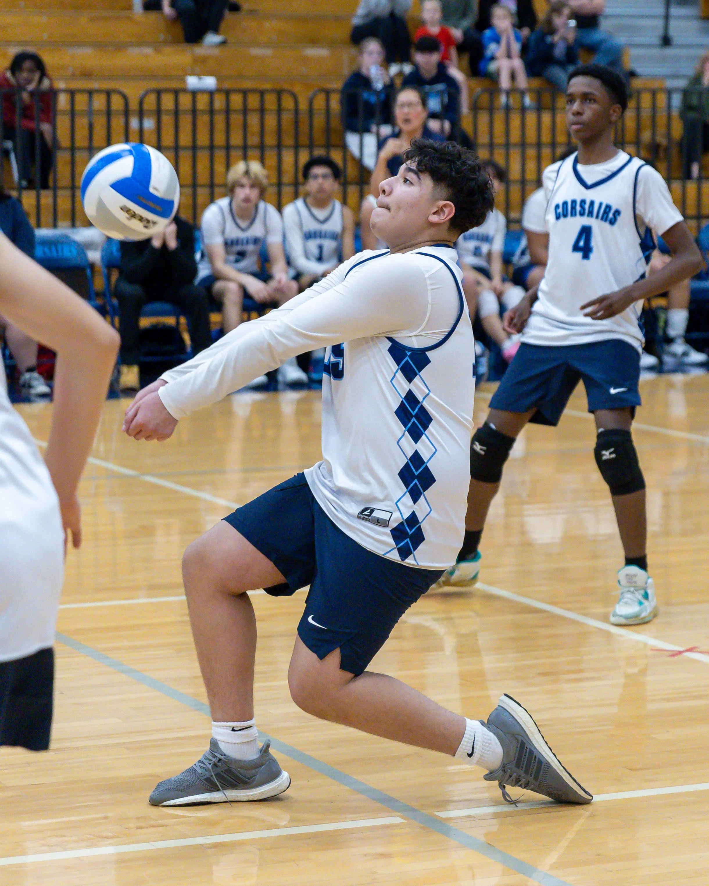 Mott #15 hits the ball