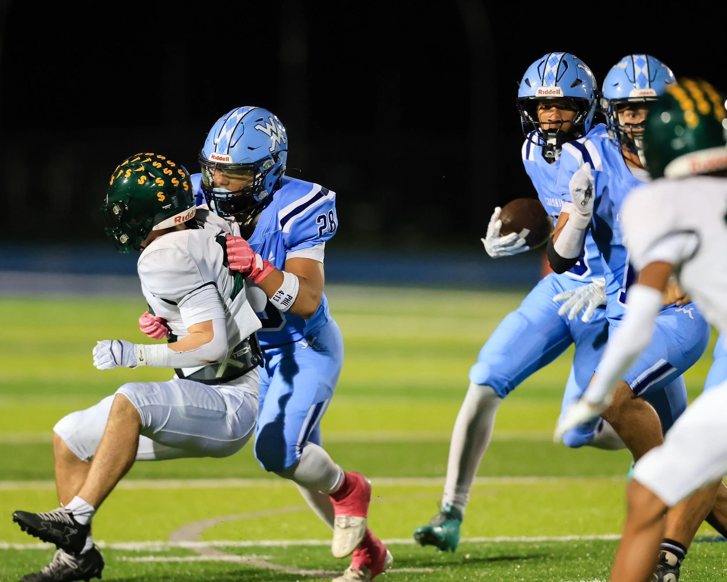 Mott #28 makes a block for #3