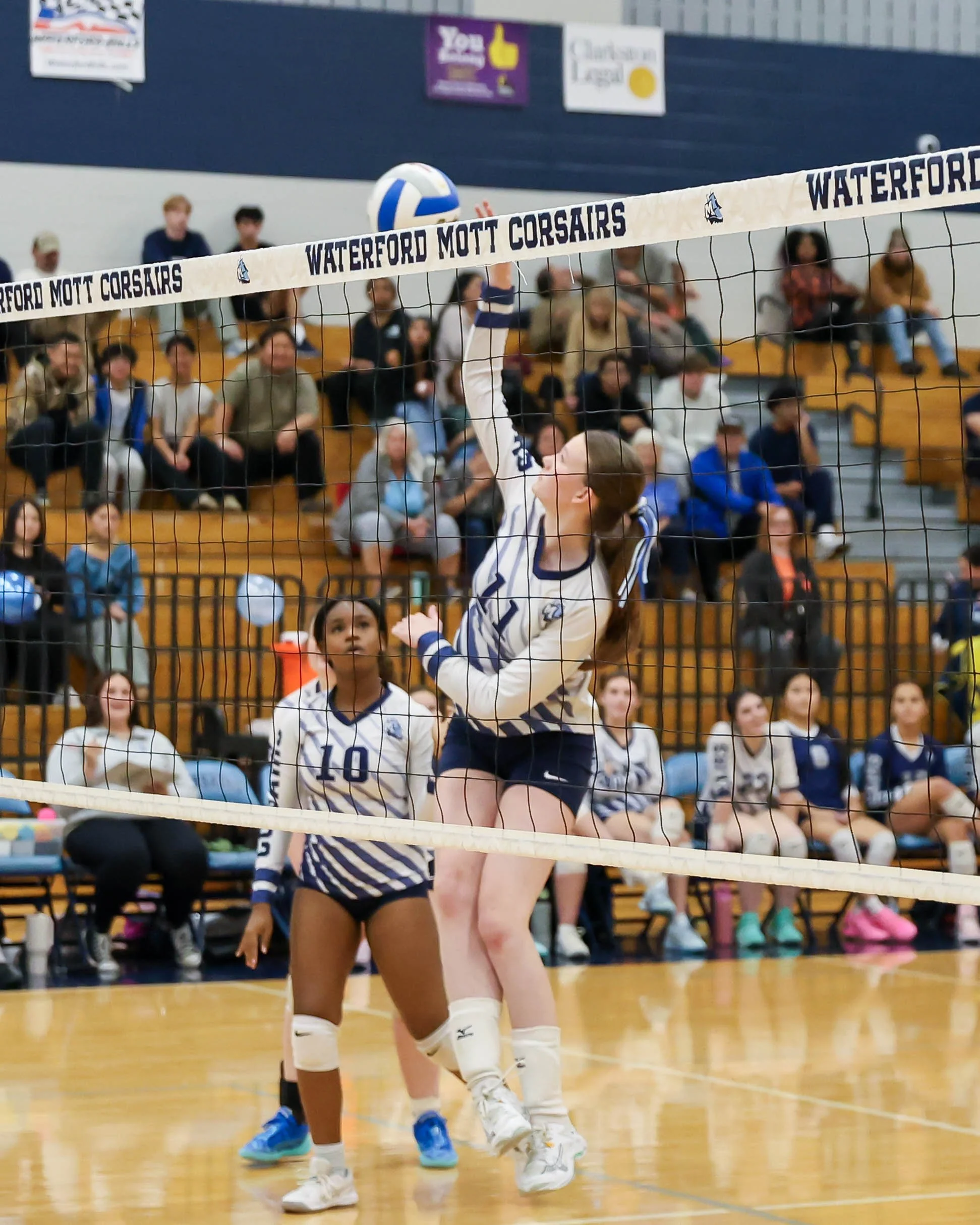 Mott #11 hits the ball 