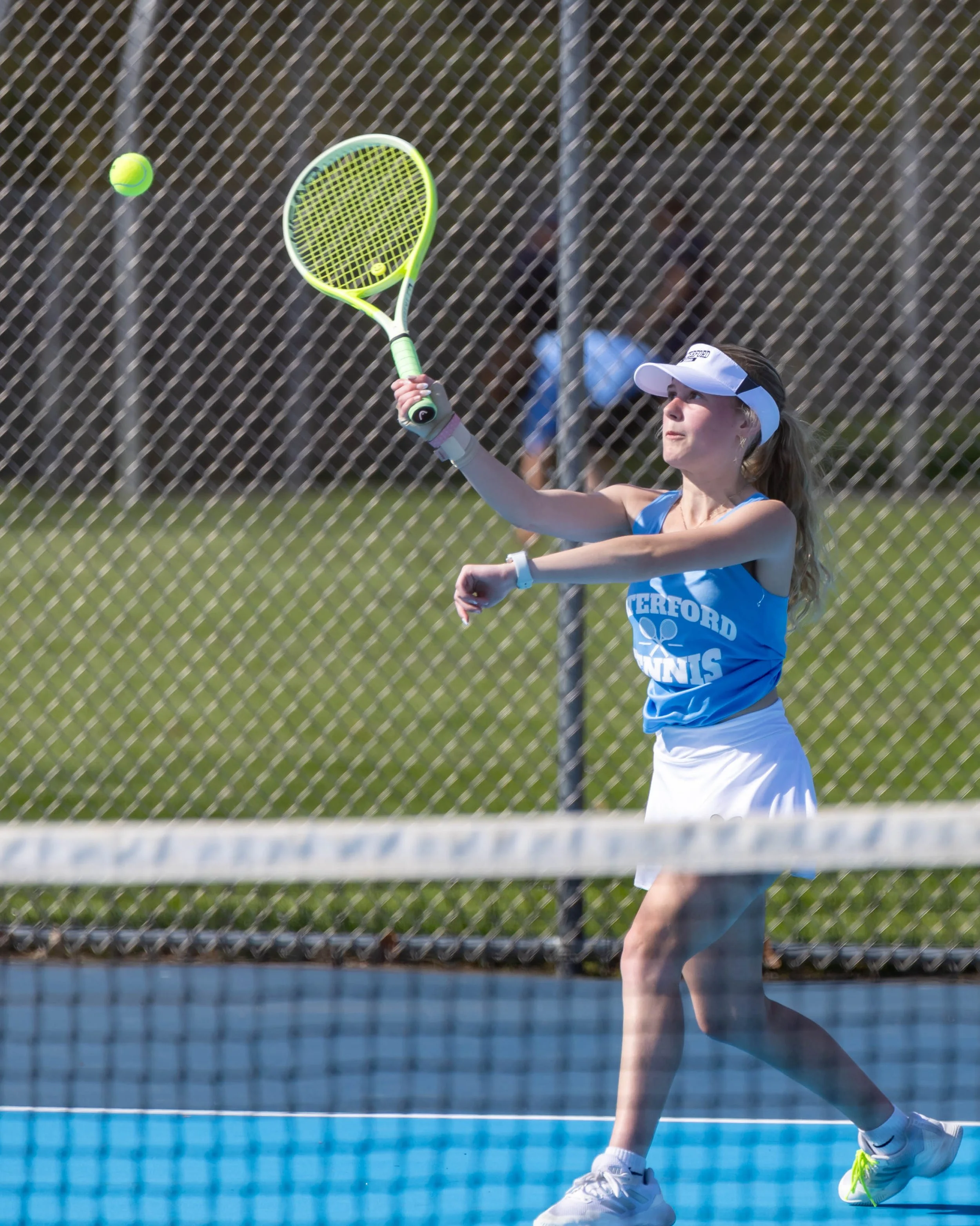 Waterford United player returns the ball