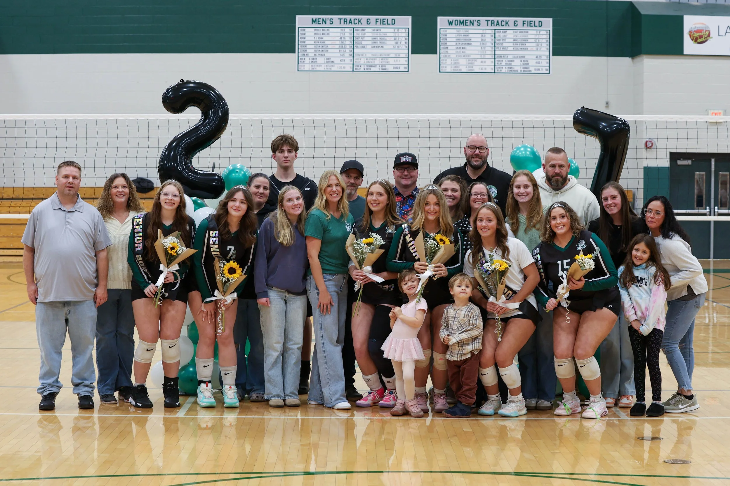 Senior Night Group Photo