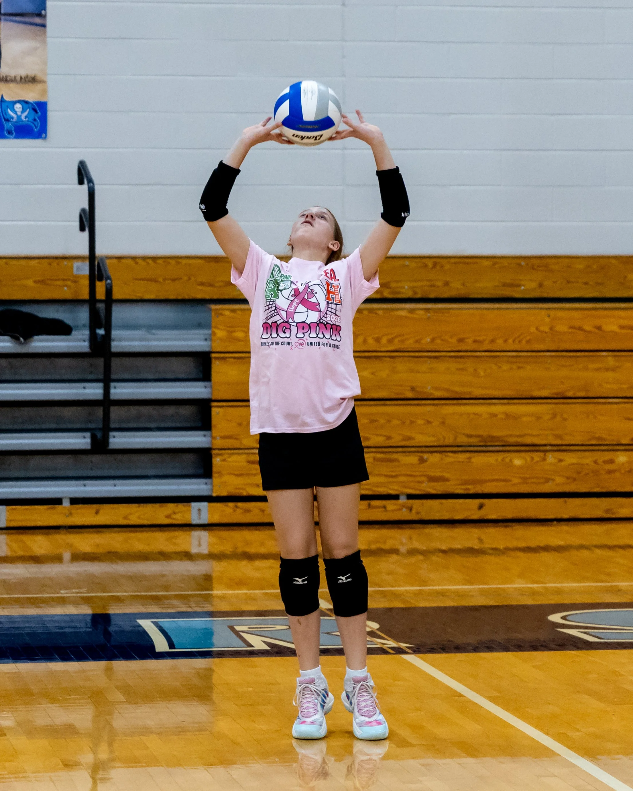 Firebird player hits the ball
