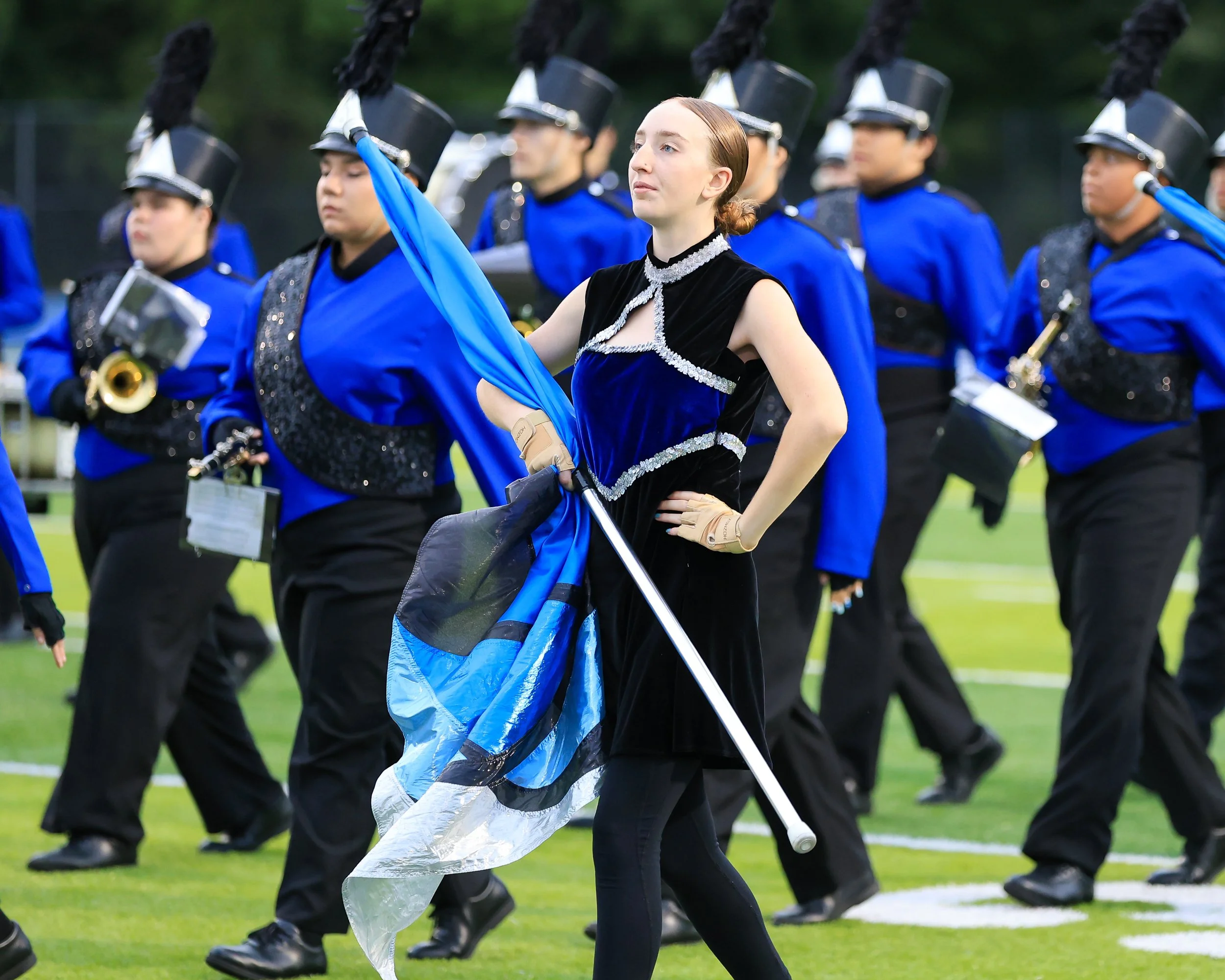 WM Color Guard member